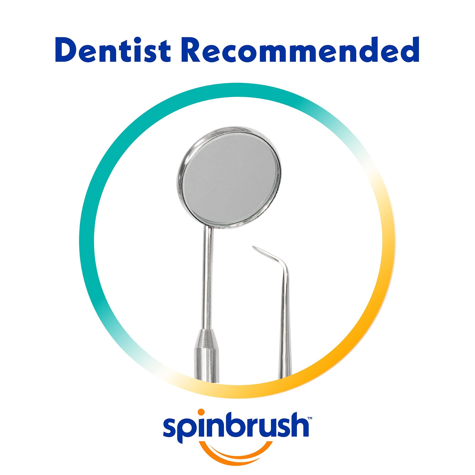Spinbrush Pro Whiten, Battery Toothbrush for Adults, Medium Bristles, Batteries Included - Image 5