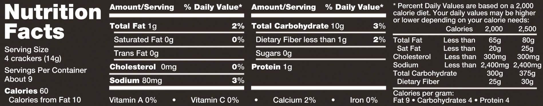 Carr's Table Water Crackers, 4.25 Ounce - Image 2
