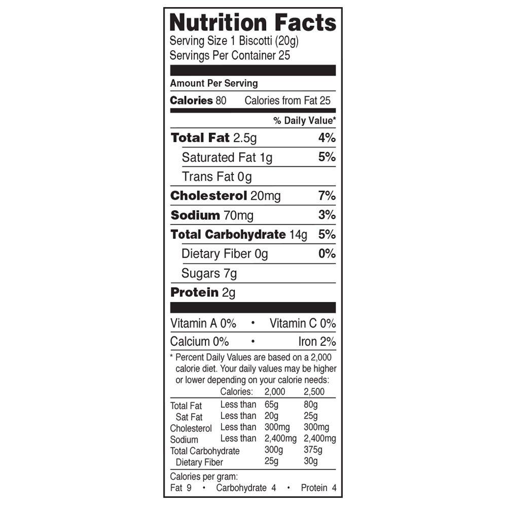 Nonni's Biscotti Value Pack, Originali Classic Almond, 25 Count, 1.1 Pound - Image 5