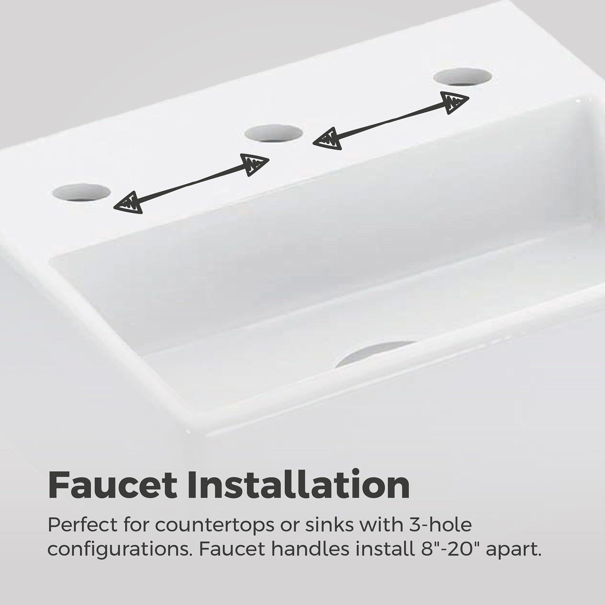 Pfister Capistrano Bathroom Sink Faucet, 8-Inch Widespread, 2-Handle, 3-Hole, Spot Defense Brushed Nickel Finish, LF049CSOGS - Image 4