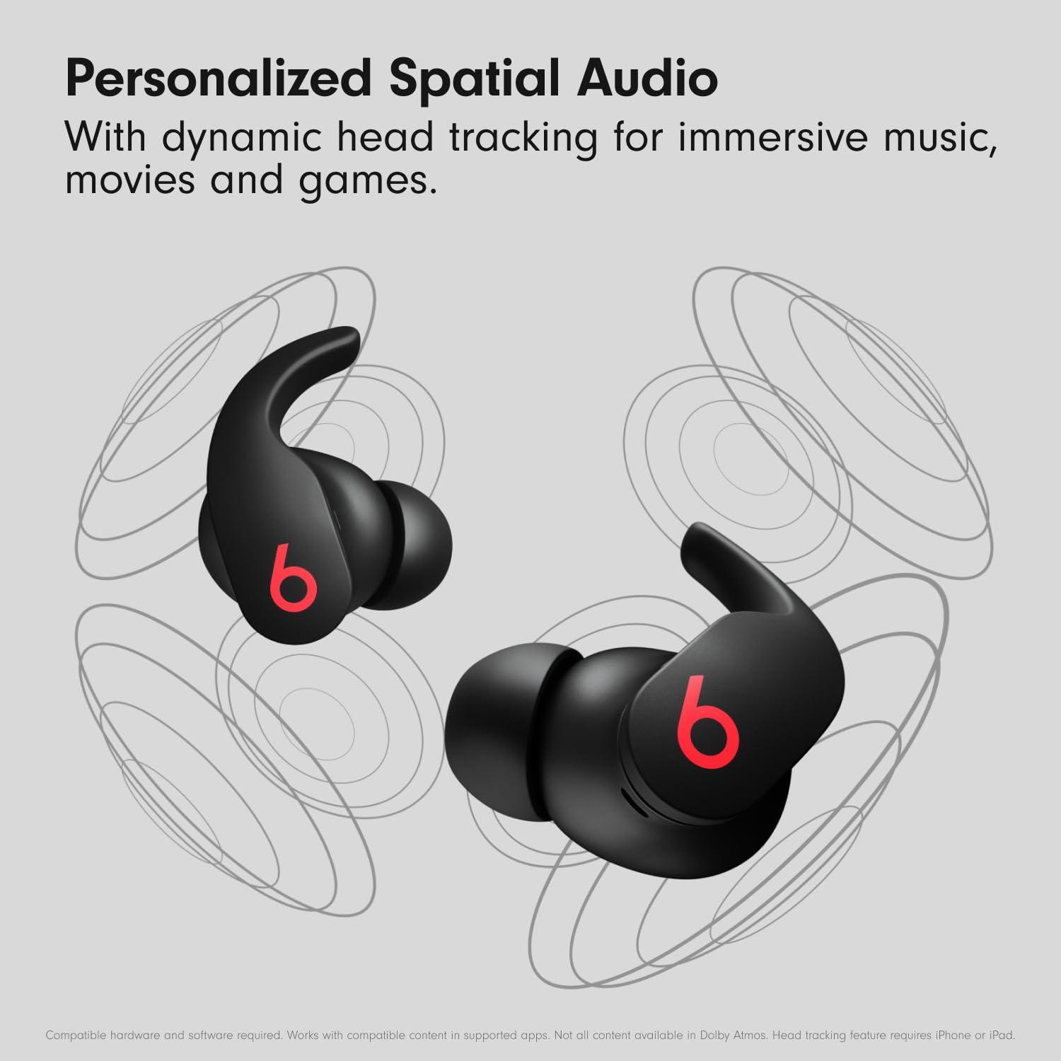 Beats Fit Pro - True Wireless Noise Cancelling Earbuds - Apple H1 Headphone Chip, Compatible with Apple & Android, Class 1 Bluetooth, Built-in Microphone, 6 Hours of Listening Time - Beats Black - Image 4