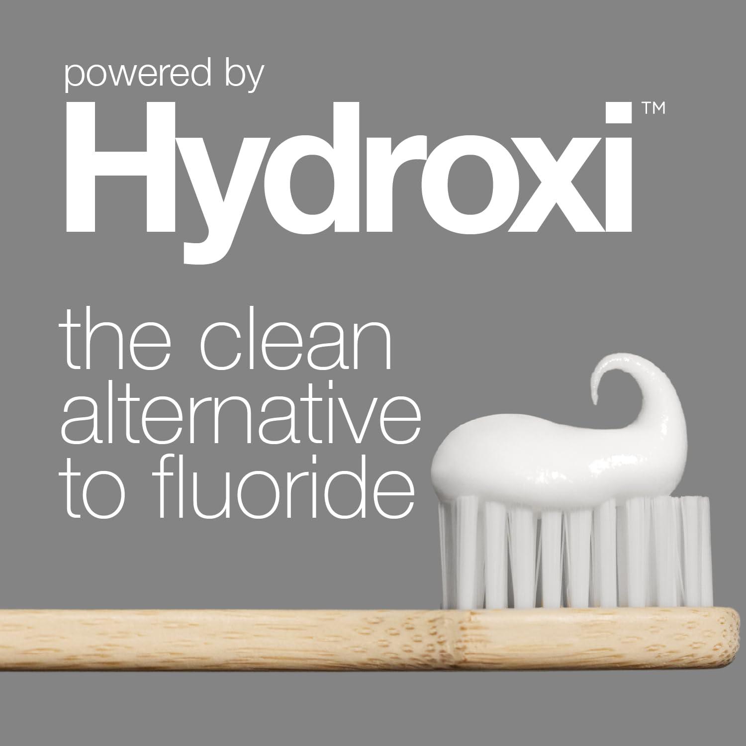 Davids Hydroxi Fluoride Free Nano Hydroxyapatite Toothpaste for Remineralizing Enamel & Sensitive Relief, Whitening, Antiplaque, SLS Free, Natural Peppermint, 4 oz, Made in USA - Image 3