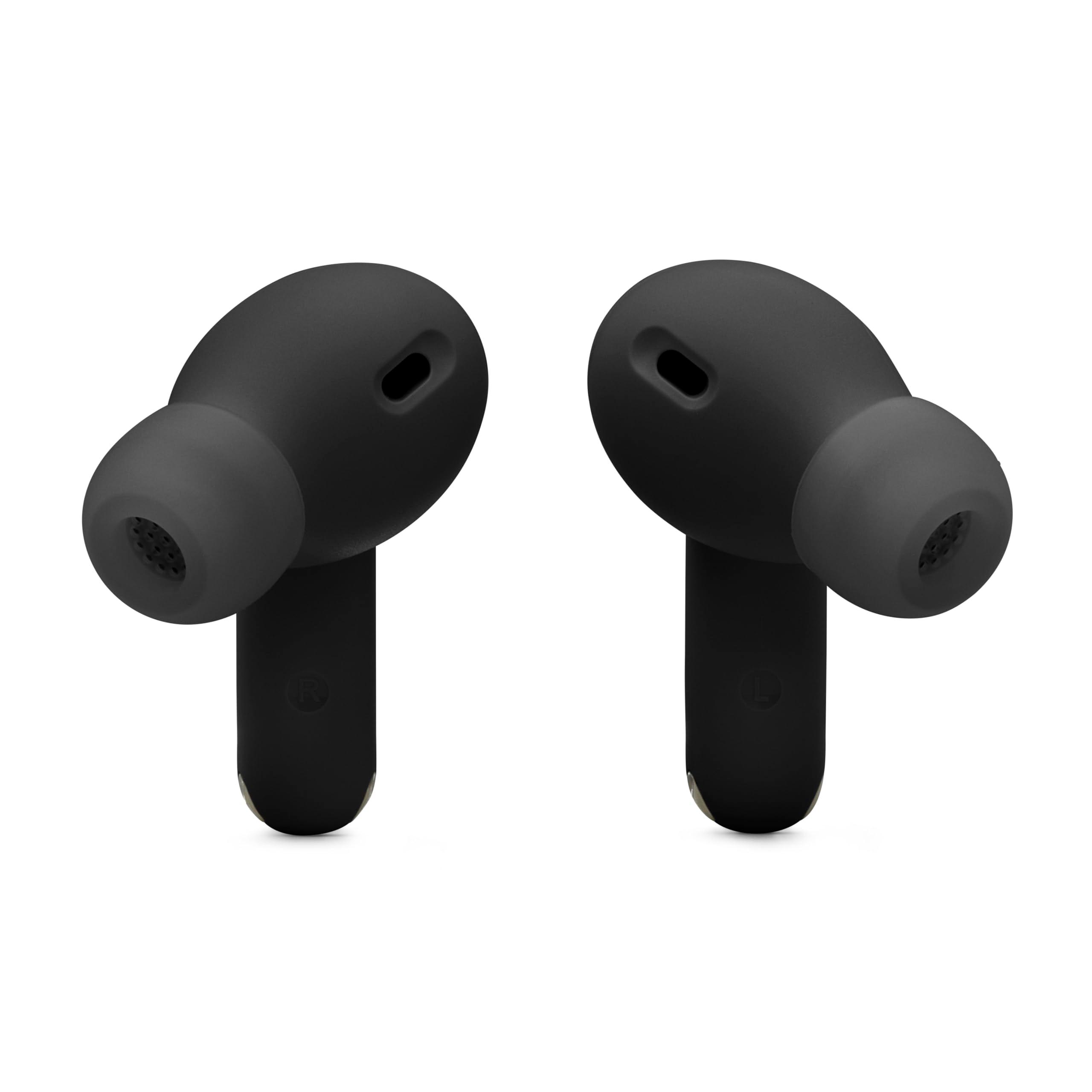 JBL Vibe Beam 2 - True Wireless Noise Cancelling Earbuds Pure Bass Sound & Smart Ambient Technology, 4mics for Crisp, Clear Calls, up to 40Hrs of Playback, IP54 Dust & Water Resistant (Black) - Image 9