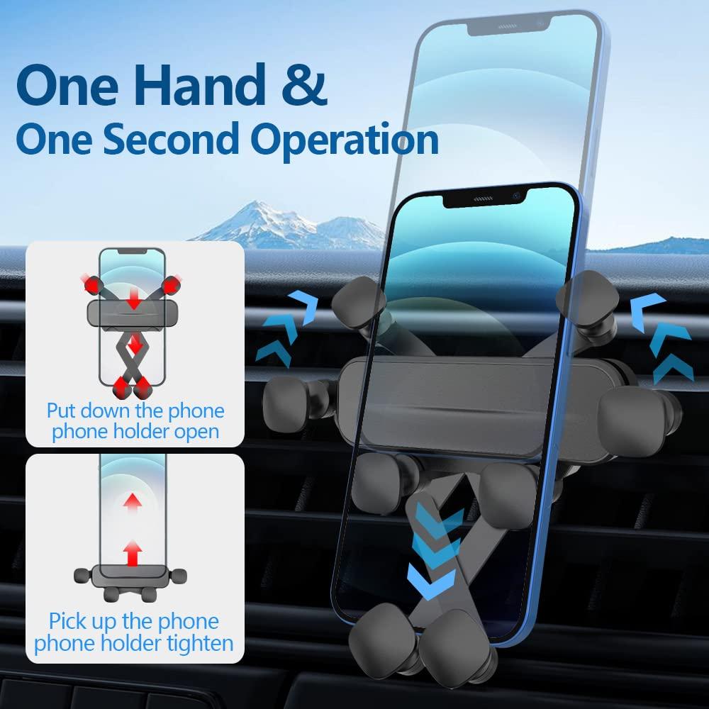 LUNQIN Car Phone Holder Mount for 2020 2021 2022 2023 2024 Ford Explorer Auto Accessories Interior Decoration Mobile Cell Smartphone Bracket - Image 3