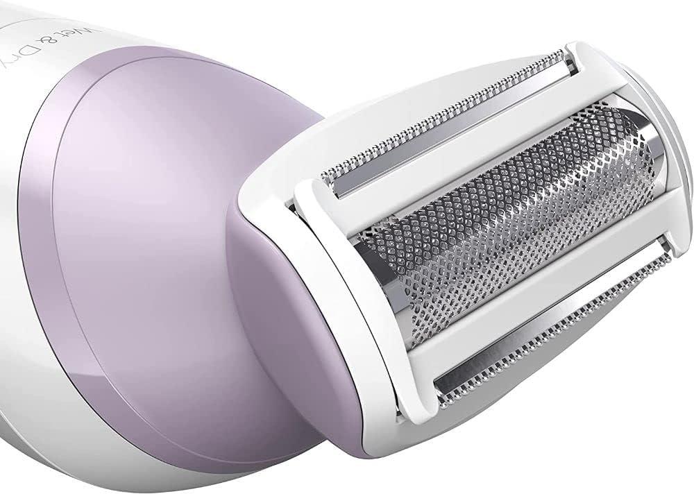 Philips Beauty Lady Electric Shaver Series 6000, Cordless with 4 Accessories, BRL136/00, White - Image 10