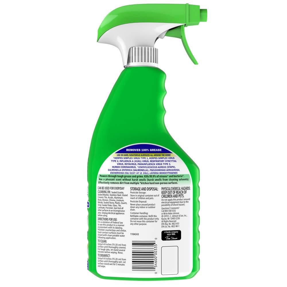 Fantastik All-Purpose Cleaner Trigger, Lemon Scent, 32 fl oz - Image 2