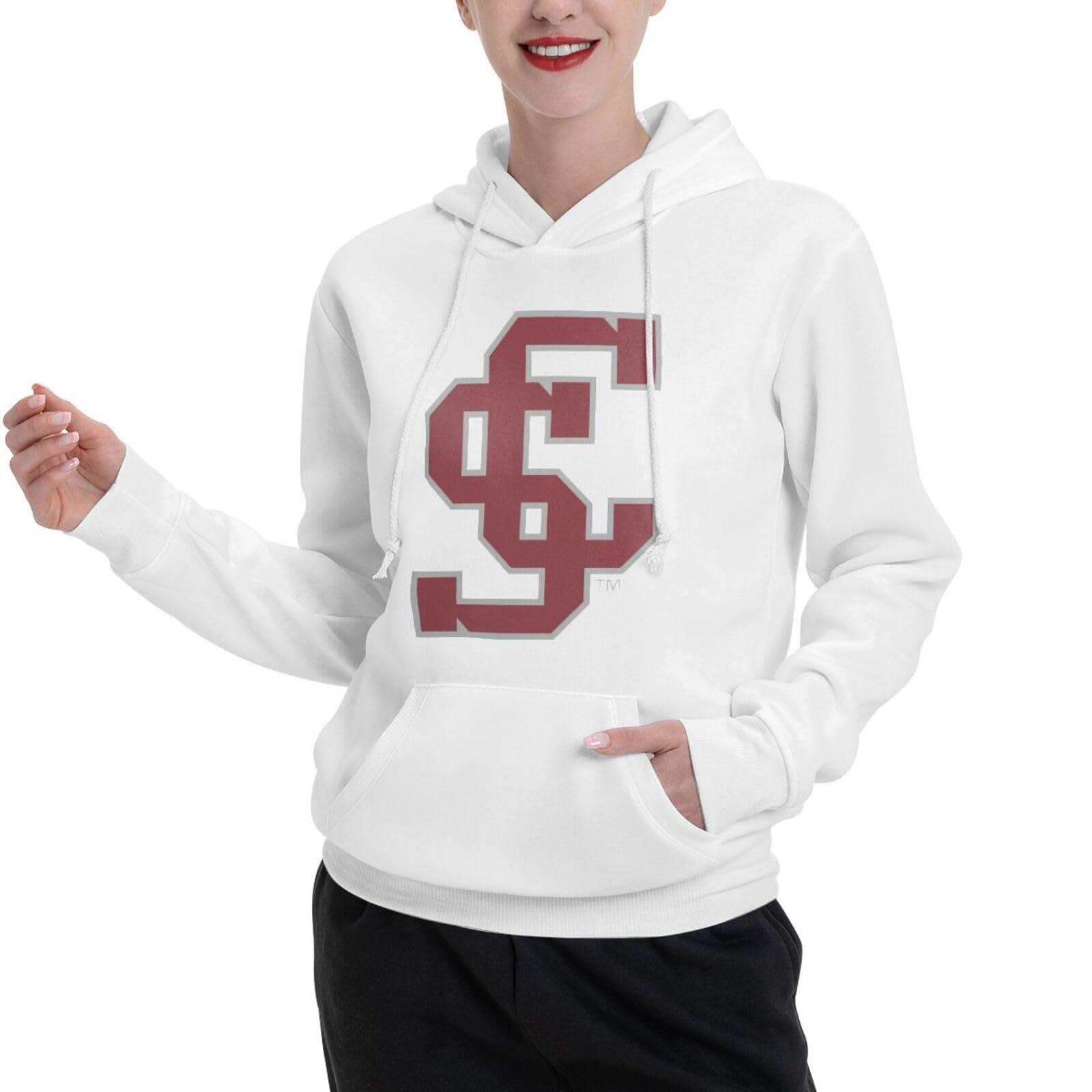 Orldit Santa Clara University Unisex-Adult Fleece Hoodie Sweatshirt