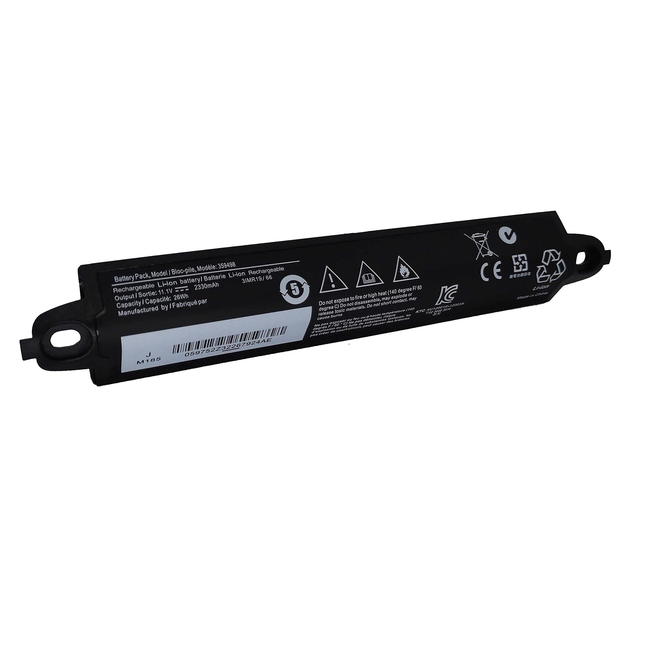 Fully. New 359498 Replacement Battery Compatible with SoundLink Bluetooth Mobile Speaker II III 330107A 0330107 359495 330105 404600 Series - 11.1V 2330mAh/25Wh