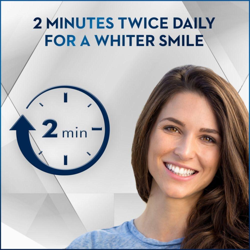 Crest 3D White Brilliance 2 Step Kit, Crest 3D White Toothpaste, Deep Clean Toothpaste (4oz) + Teeth Whitening Gel (2.3oz) - Image 6