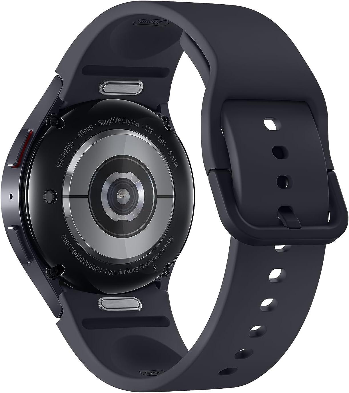 Samsung Galaxy Watch 6 40mm Aluminum Smartwatch w/ Fitness Tracker, Heart Monitor, BIA Sensor, Advanced Sleep Coaching, Bluetooth – Graphite (Renewed) - Image 3