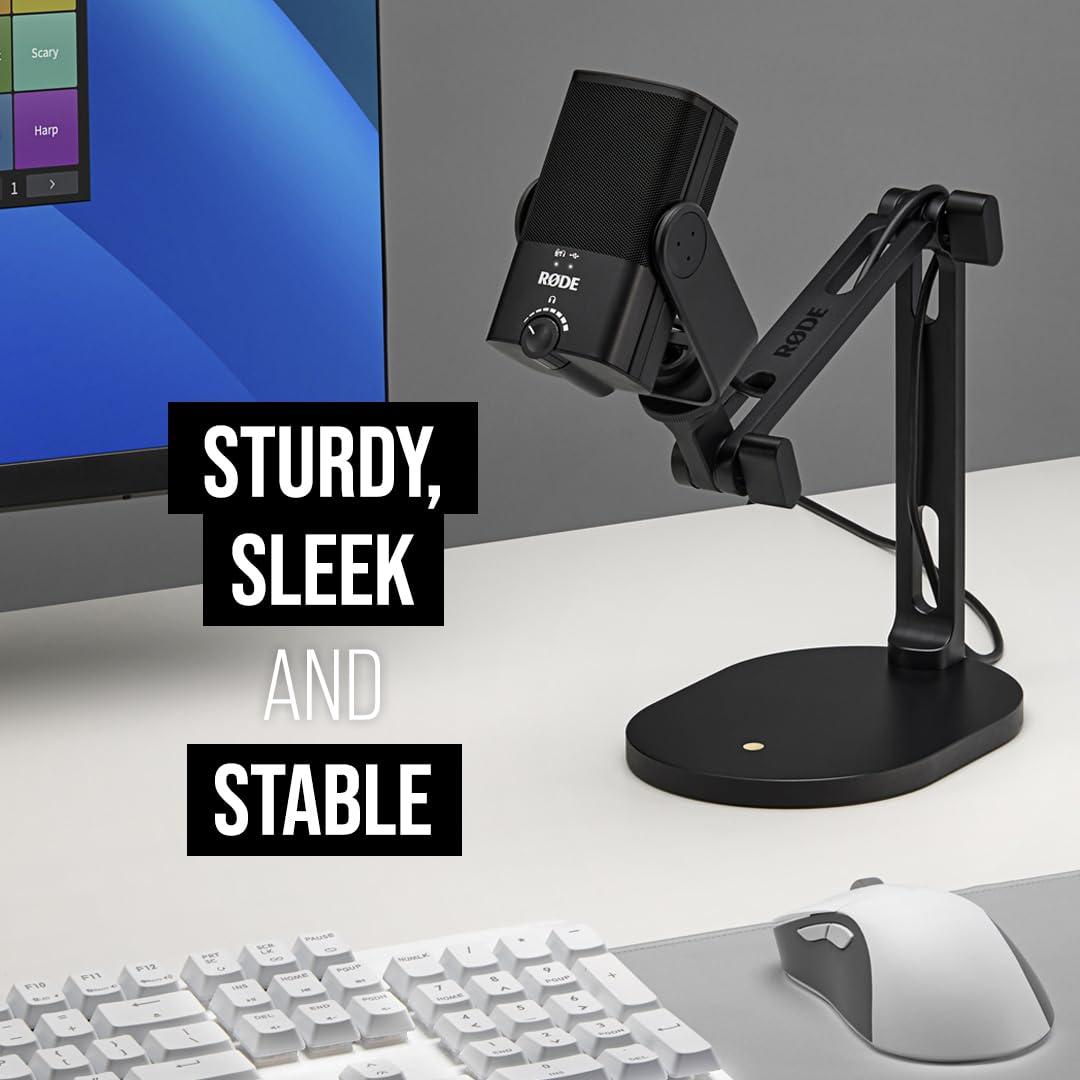 RØDE DS2 Desktop Studio Arm for Microphones, Cameras, Smartphones, Lights and Other Accessories (up to 900g) - Image 5