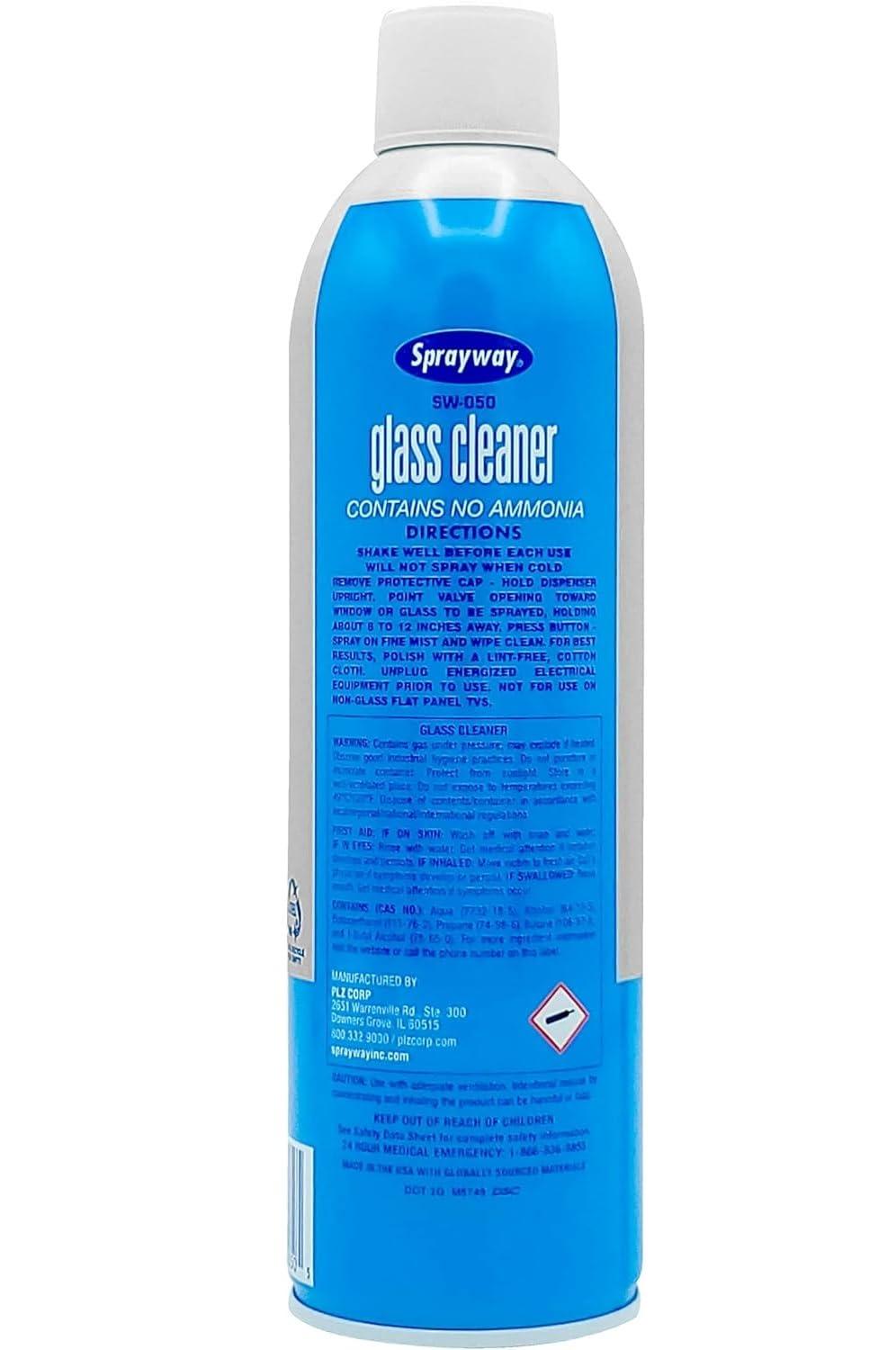 Sprayway Glass Cleaner with Foaming Spray for a Streak-Free Shine for Home and Automotive Use, 19 oz., Pack of 12 - Image 3