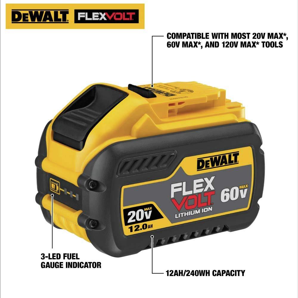 DEWALT FLEXVOLT 20V/60V MAX* Battery, 12.0-Ah (DCB612) - Image 2