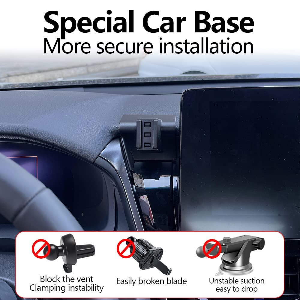LUNQIN Car Phone Holder Mount for 2021 2022 2023 2024 Toyota Camry Auto Accessories Interior Decoration Mobile Cell Smartphone Bracket - Image 2