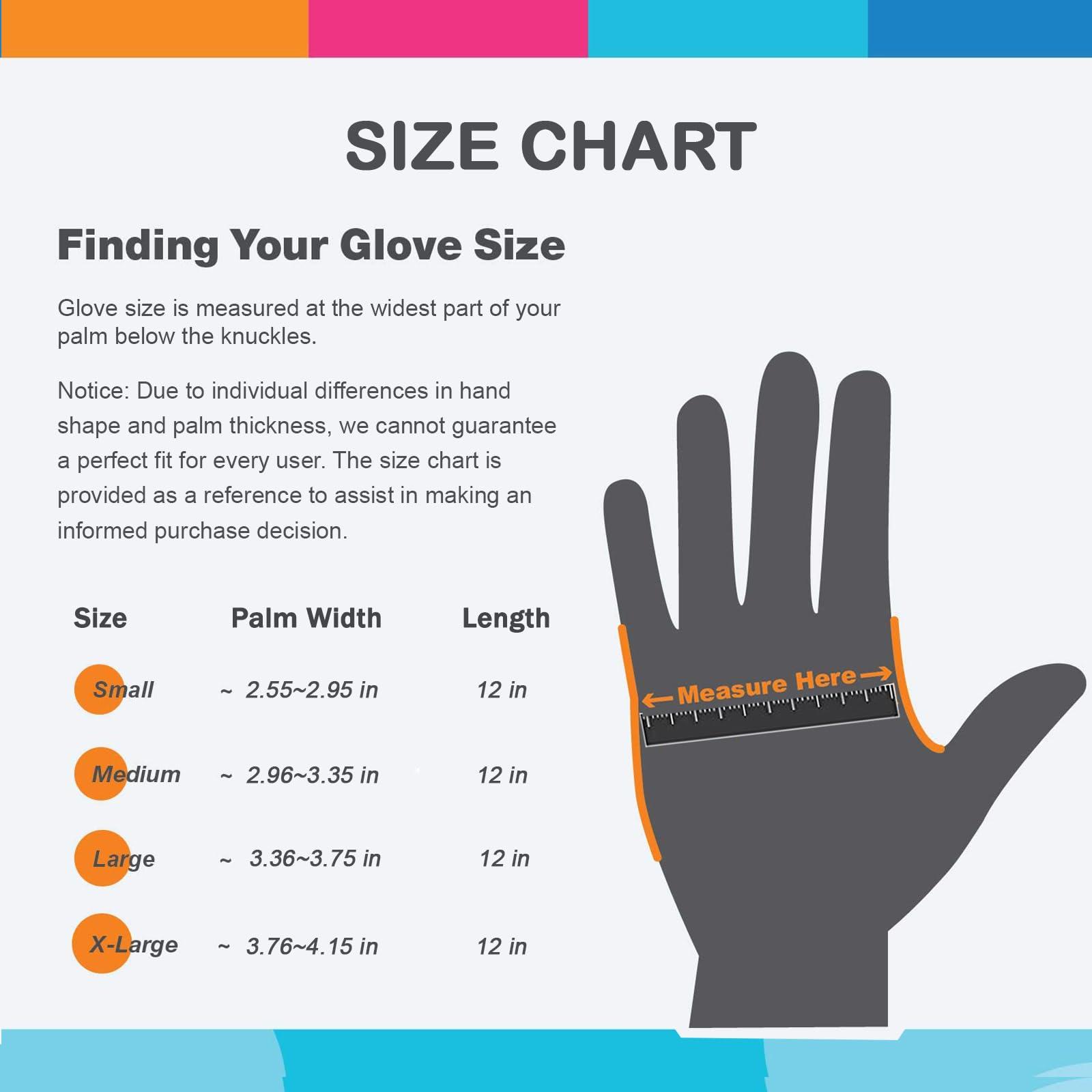 Rubber Kitchen Dishwashing Gloves - 4 Pairs Colorful Reusable Household Cleaning Gloves for Washing Dishes and Cleaning Tasks, Flexible Long-lasting and Non-Slip (Medium, Blue+Pink+Yellow+Red) - Image 6