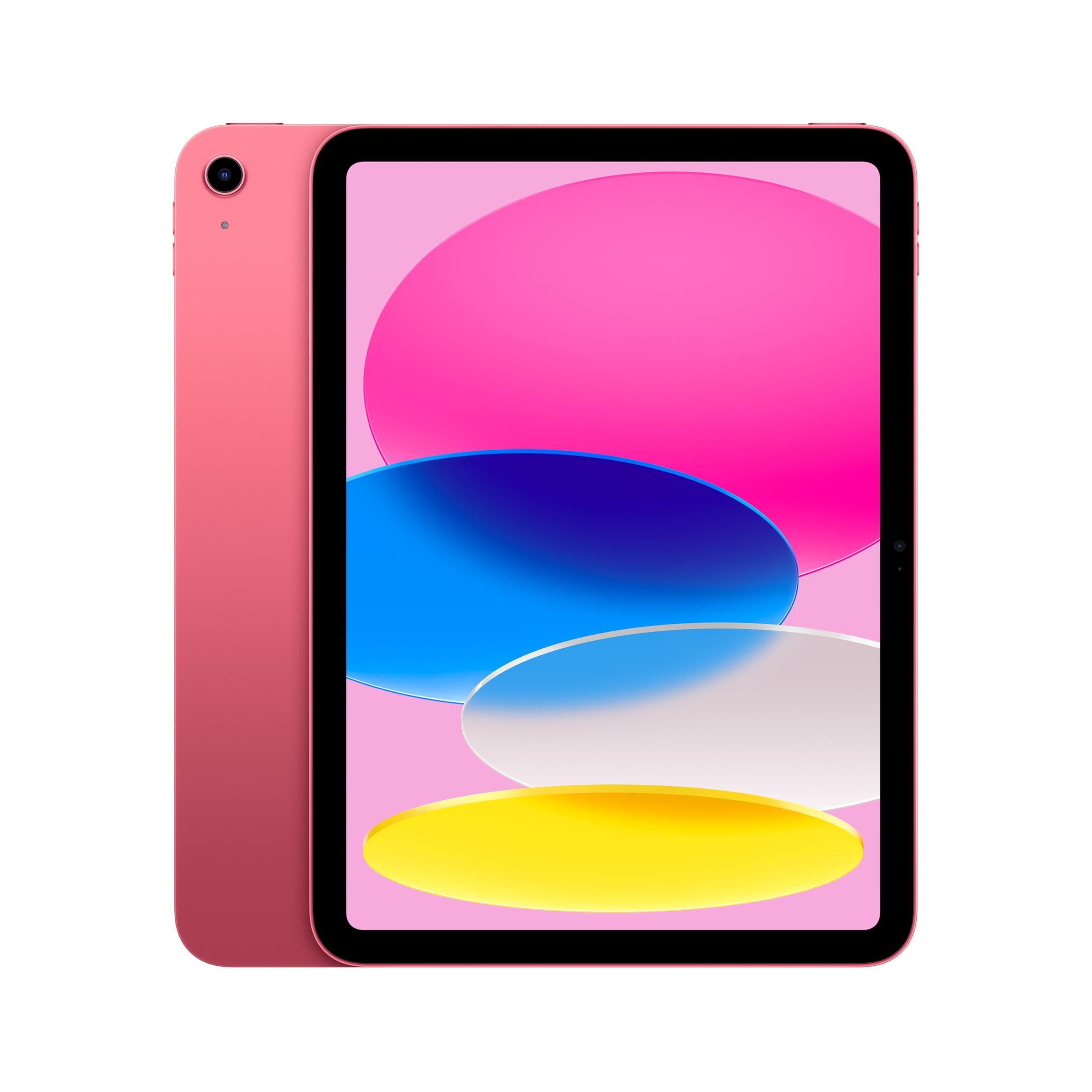 Apple iPad 11-inch: A16 chip, 11-inch Model, Liquid Retina Display, 128GB, Wi-Fi 6, 12MP Front/12MP Back Camera, Touch ID, All-Day Battery Life — Pink