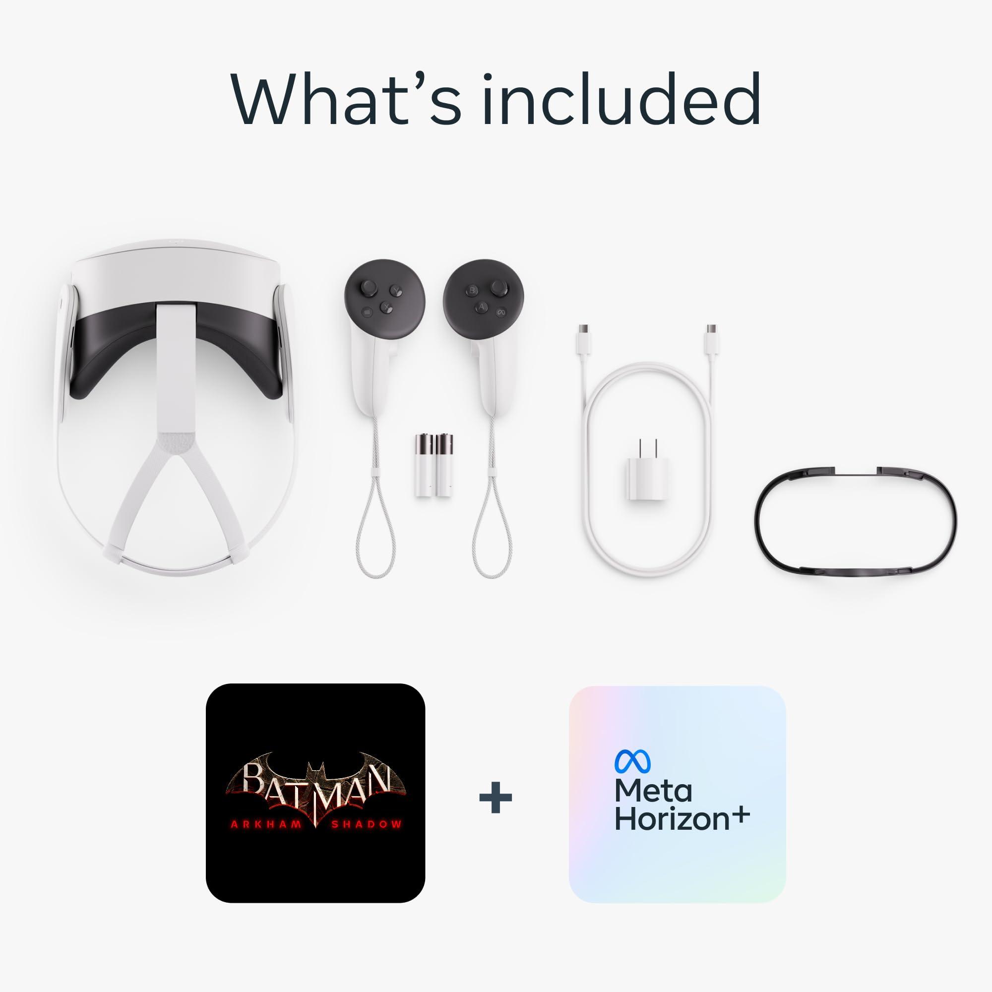 Meta Quest 3S 128GB — Get Batman: Arkham Shadow and a 3-Month Trial of Meta Horizon+ Included — All-in-One Headset - Image 8