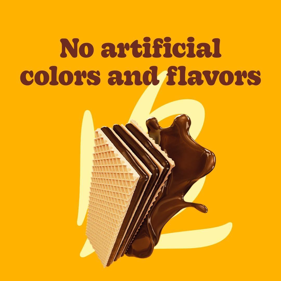 Bauducco Chocolate Wafers - Crispy Wafer Cookies With 3 Delicious, Indulgent, Decadent Layers of Chocolate Flavored Cream - Delicious Sweet Snack or Desert - 5.0 oz (Pack of 1) - Image 5