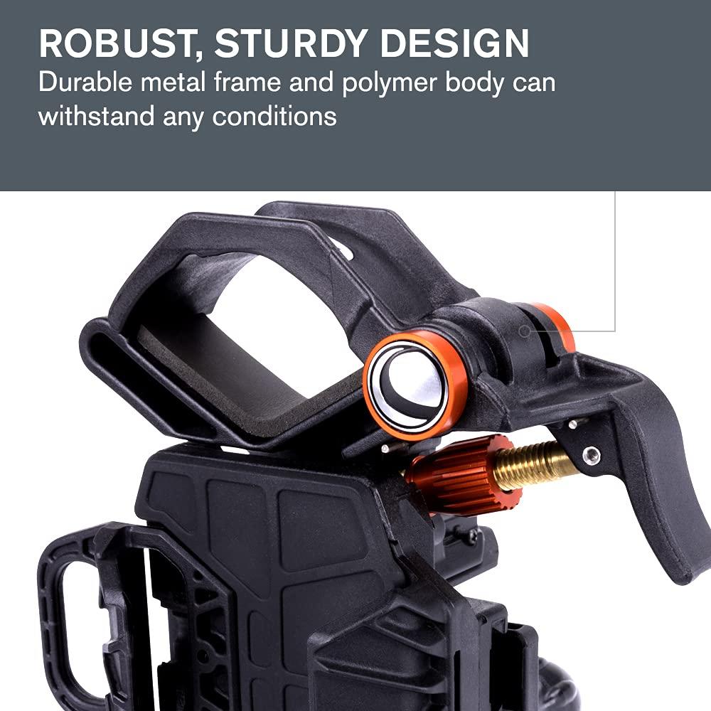 Celestron 81057 NexYZ DX 3-Axis Smartphone Adapter Kit with Bluetooth Shutter Remote - Capture Images and Video Through Your Telescope, Spotting Scope, Binoculars, Monocular and Microscope, Black - Image 6