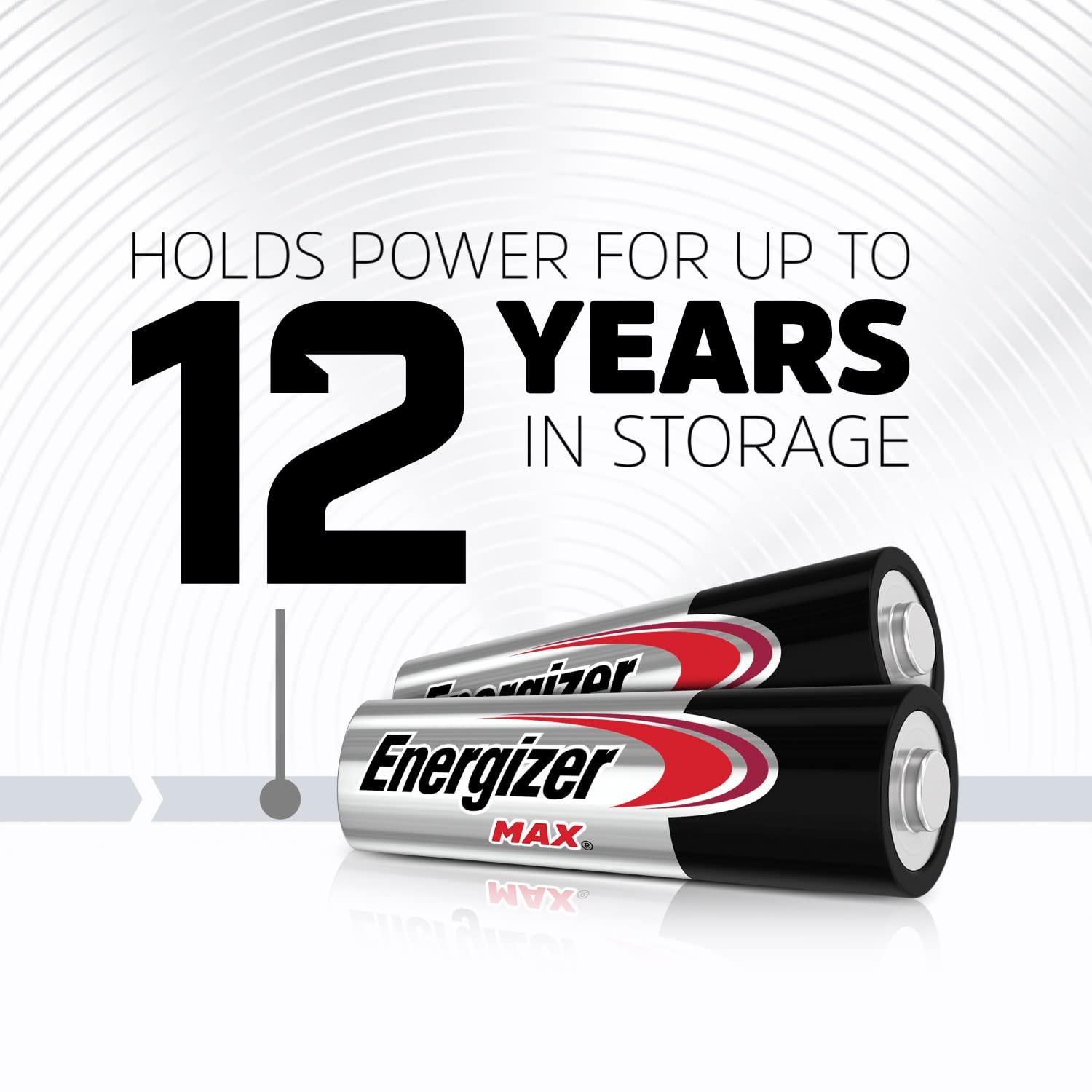 Energizer AA Batteries, MAX Double A Battery Alkaline, 24 Count - Image 7
