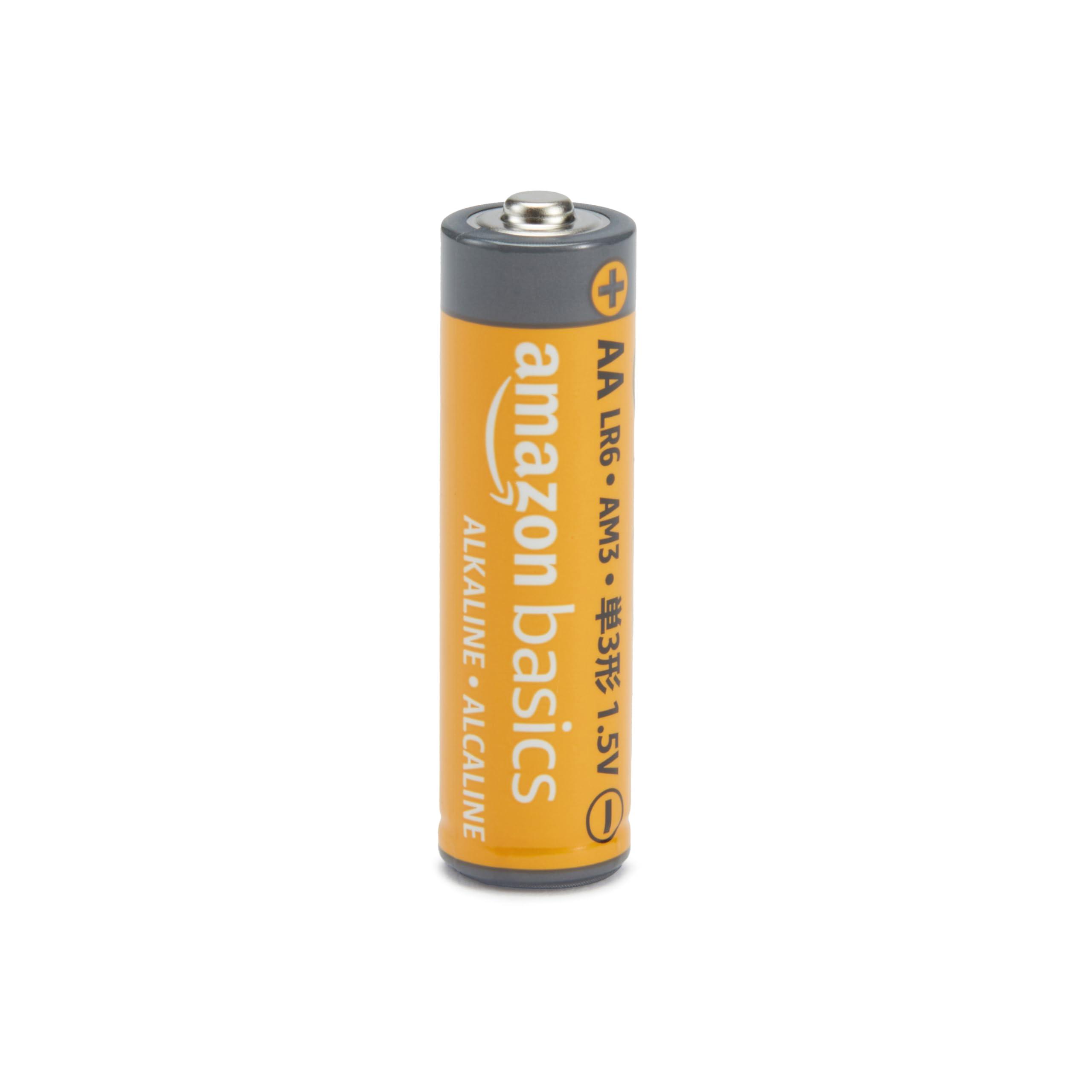 Amazon Basics 8-Pack AA Alkaline Batteries, 1.5 Volt, Long-Lasting Power - Image 2