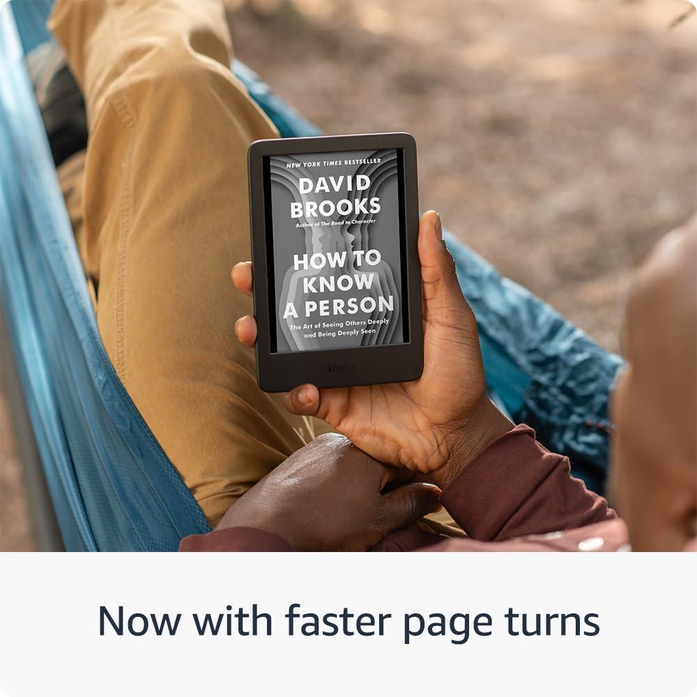 Amazon Kindle 16 GB (newest model) - Lightest and most compact Kindle, now with faster page turns, and higher contrast ratio, for an enhanced reading experience - Matcha - Image 3