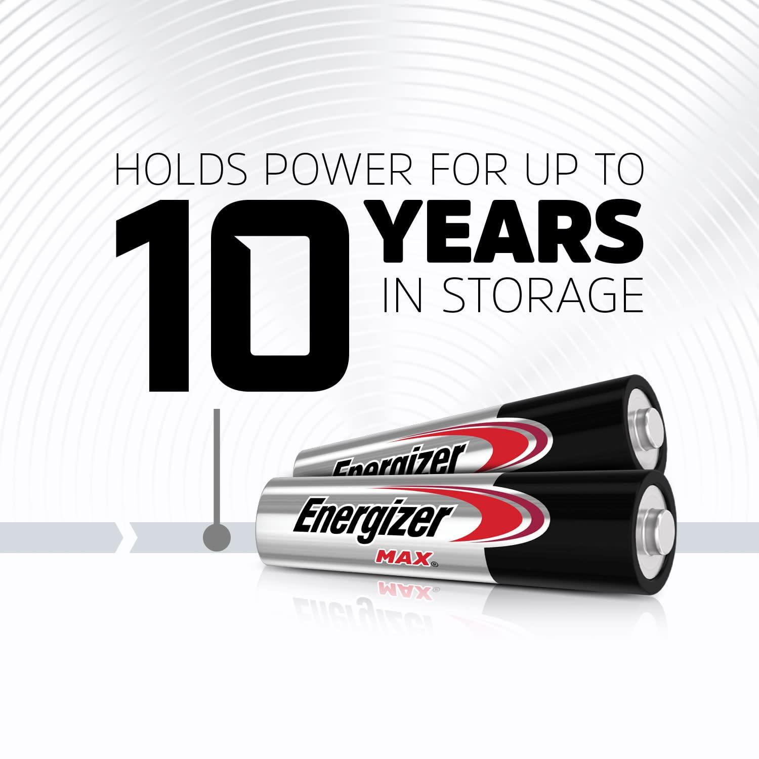 Energizer MAX AAA Batteries (12 Pack), Triple A Alkaline Batteries - Image 8