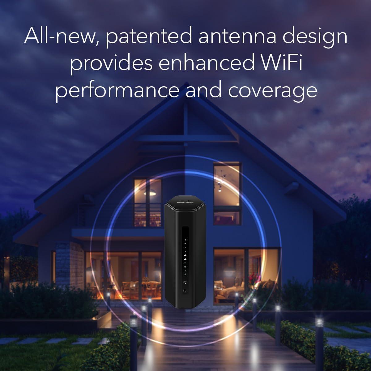NETGEAR Nighthawk Tri-Band WiFi 7 Router (RS300) - Security Features, BE9300 Wireless Speed (up to 9.3Gbps) - Covers up to 2,500 sq. ft., 100 Devices - 2.5 Gig Internet Port - Image 6