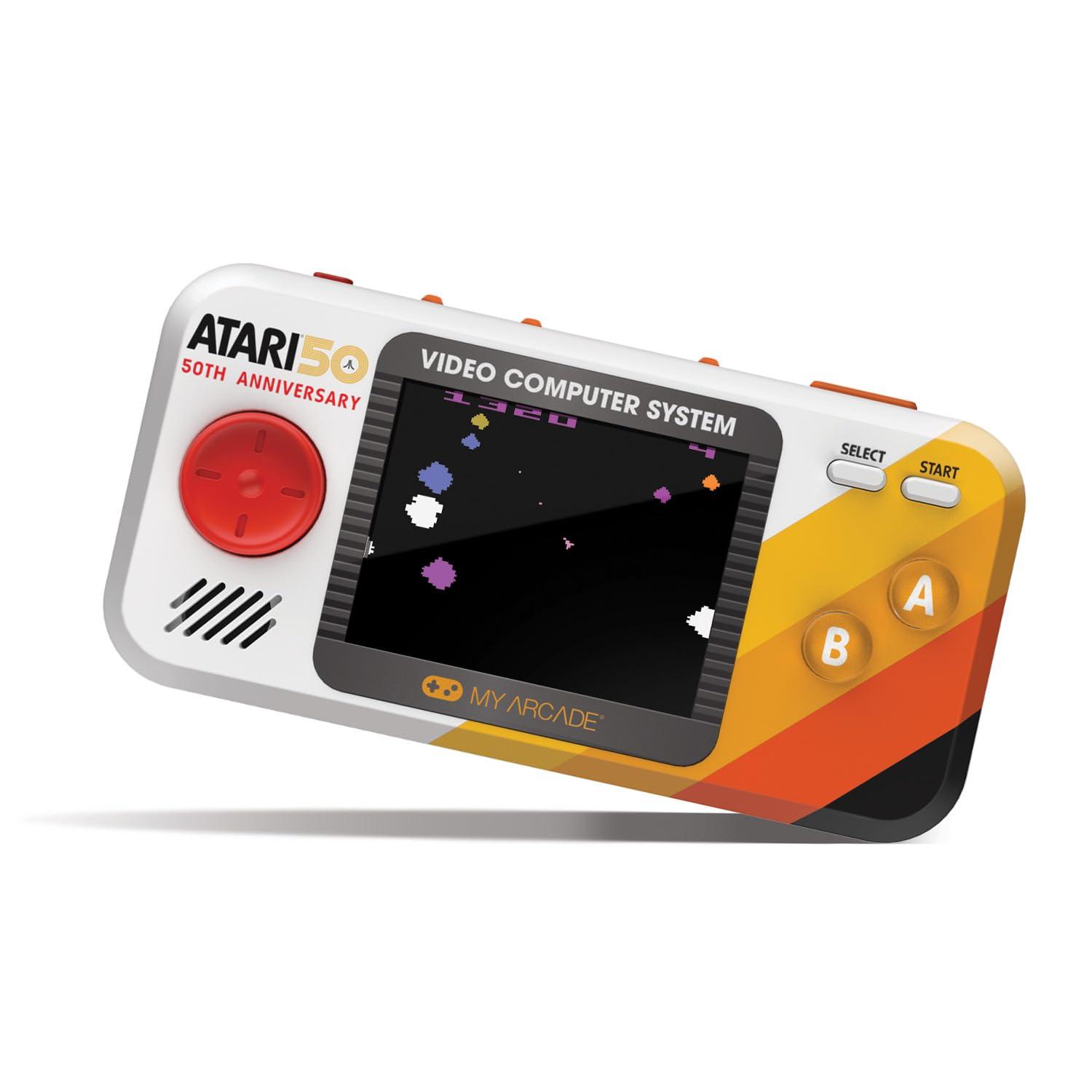 My Arcade Atari Pocket Player Pro: Handheld Portable Video Game Console with 100 Games, 2.75" Color Display, Ergonomic Design - Image 3
