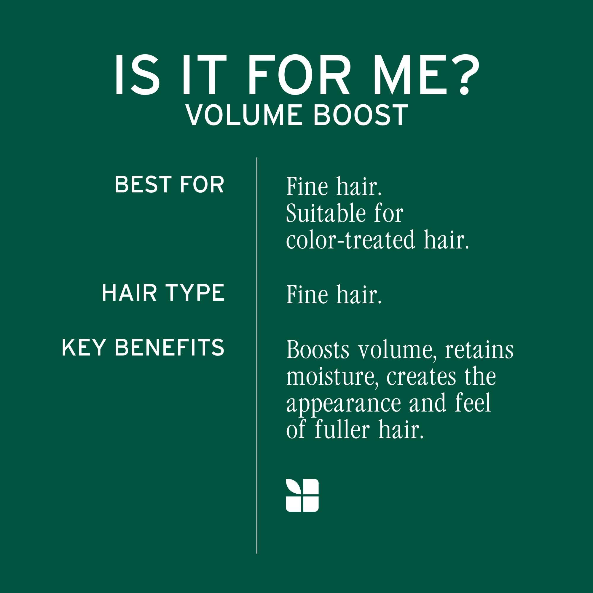 Biolage Volume Boost Shampoo - Long-Lasting Volume, Gently Cleanses, For Fine Hair, Soy Protein & Polymers, Vegan, Paraben-Free - Image 5