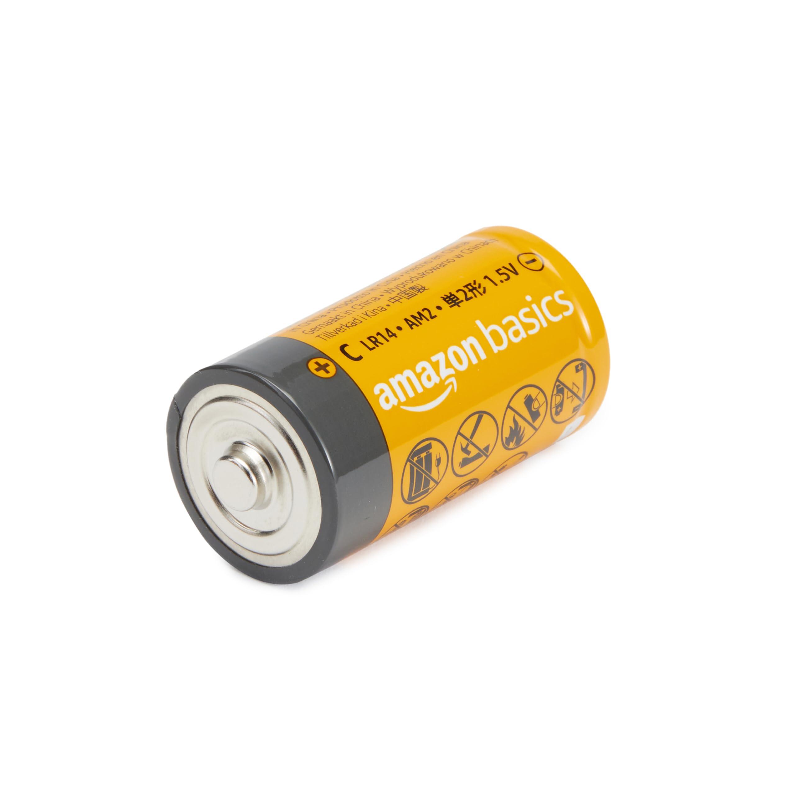 Amazon Basics 24-Pack C Cell Alkaline All-Purpose Batteries, 1.5 Volt, 5-Year Shelf Life - Image 3