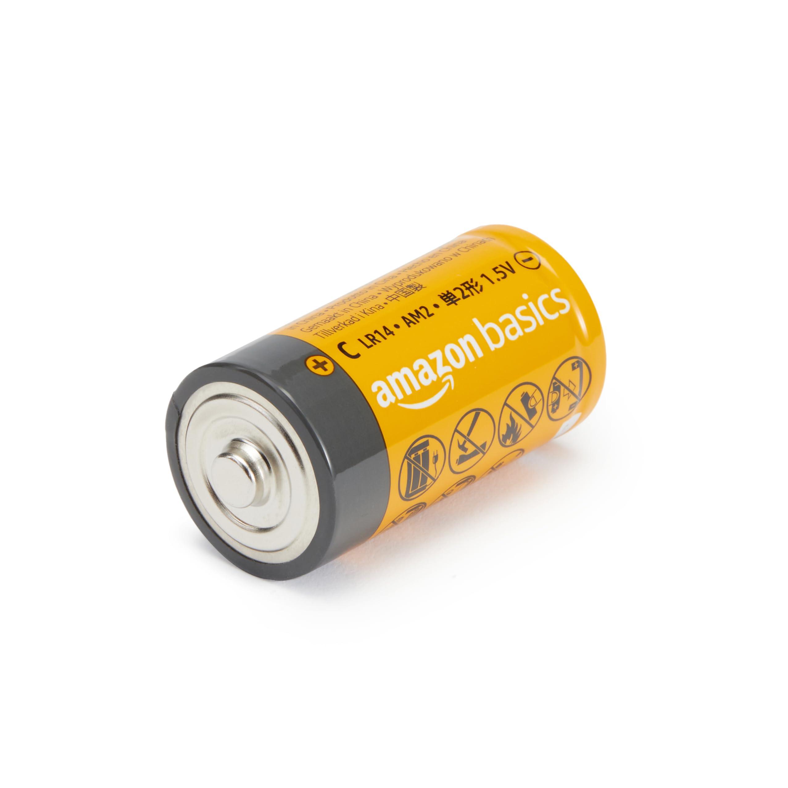Amazon Basics 4-Pack C Cell Alkaline All-Purpose Batteries, 1.5 Volt, 5-Year Shelf Life - Image 3