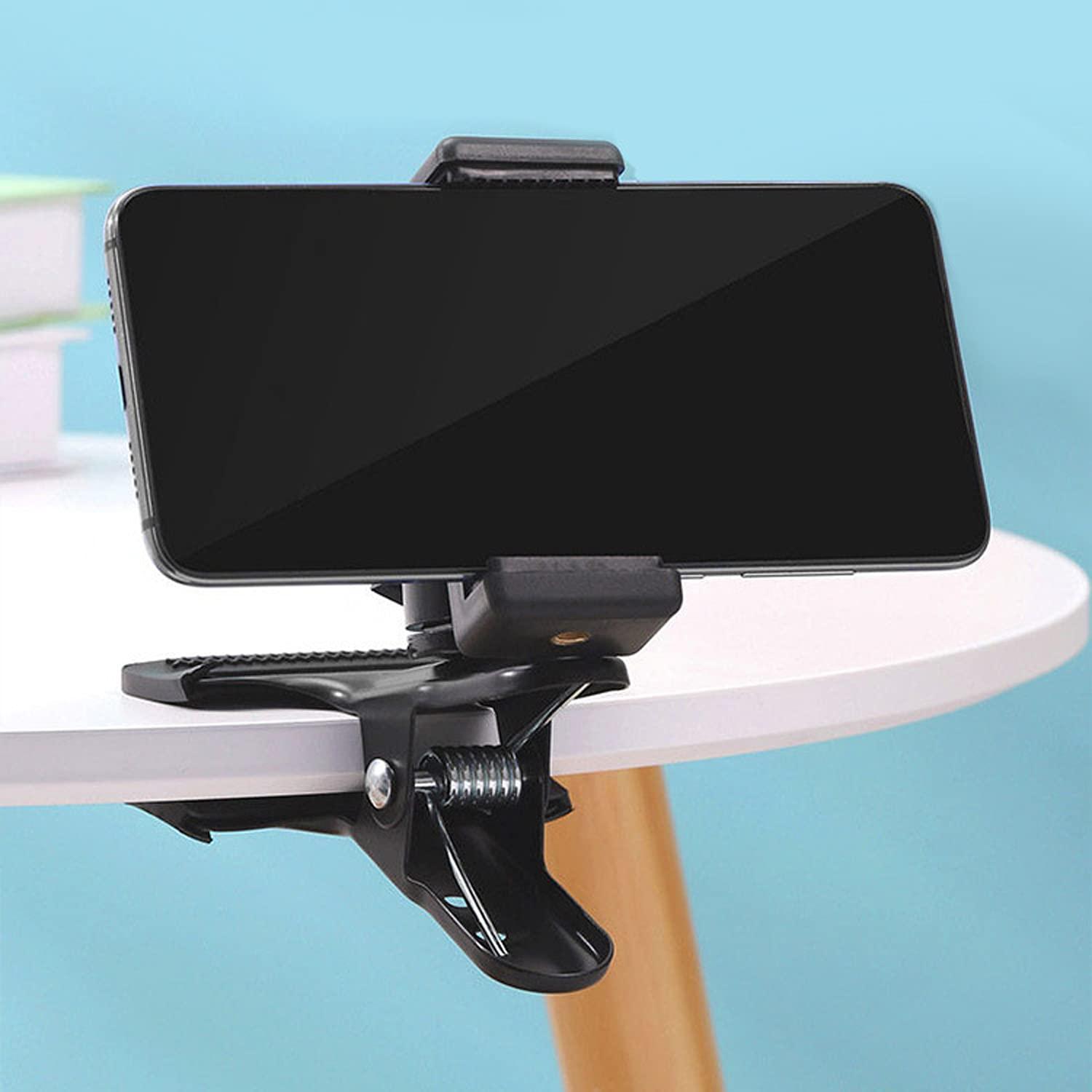 RockCheems Guitar Head Phone Holder Mount for Live Broadcast Teaching Video Recording Android and iPhone Compatible Guitar/Electric Guitar/Bass/Ukulele - Image 6