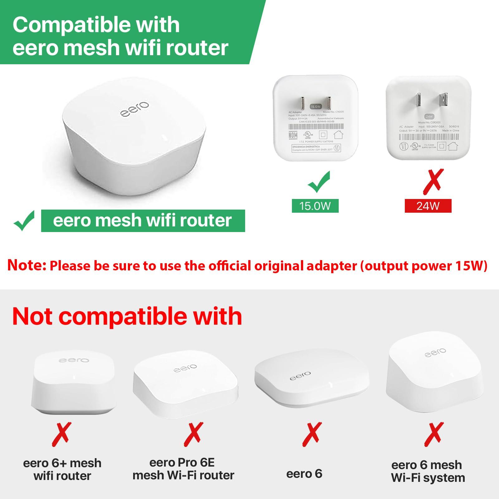 Wall Mount Holder Only for eero Mesh WiFi Router,(NOT Compatible with eero 6/ eero 6+/ eero Pro/eero Pro 6E), Perfect for Storing Power Cords and Plugs - Image 3