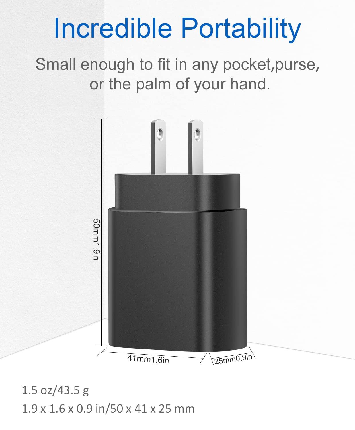 Type C Charger Fast Charging USB C Samsung Chargers Block 25W Super Fast Wall Chargers for Samsung Galaxy S25/S24 S23 S22 S21 Ultra/S20/S20 Ultra/Note 20 Ultra,Android Charger - Image 5