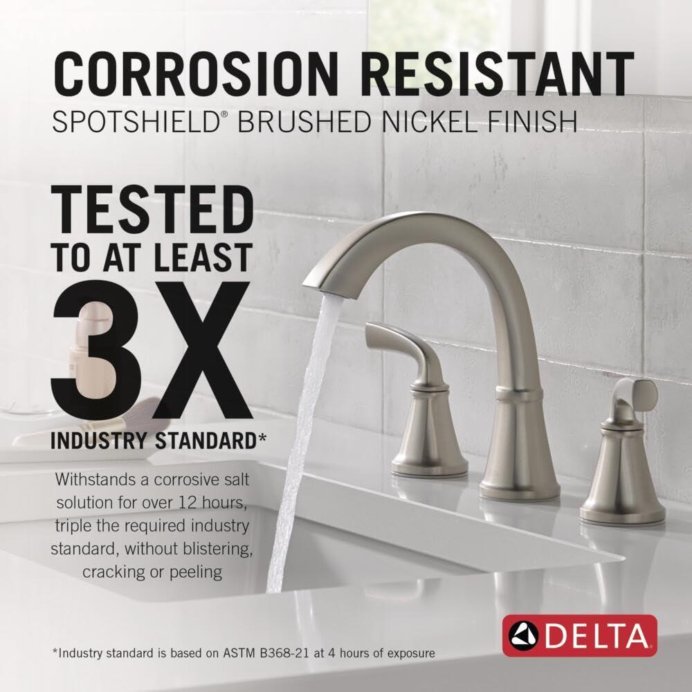 Delta 35864LF-SP Geist Bathroom Faucet, SpotShield Brushed Nickel - Image 3