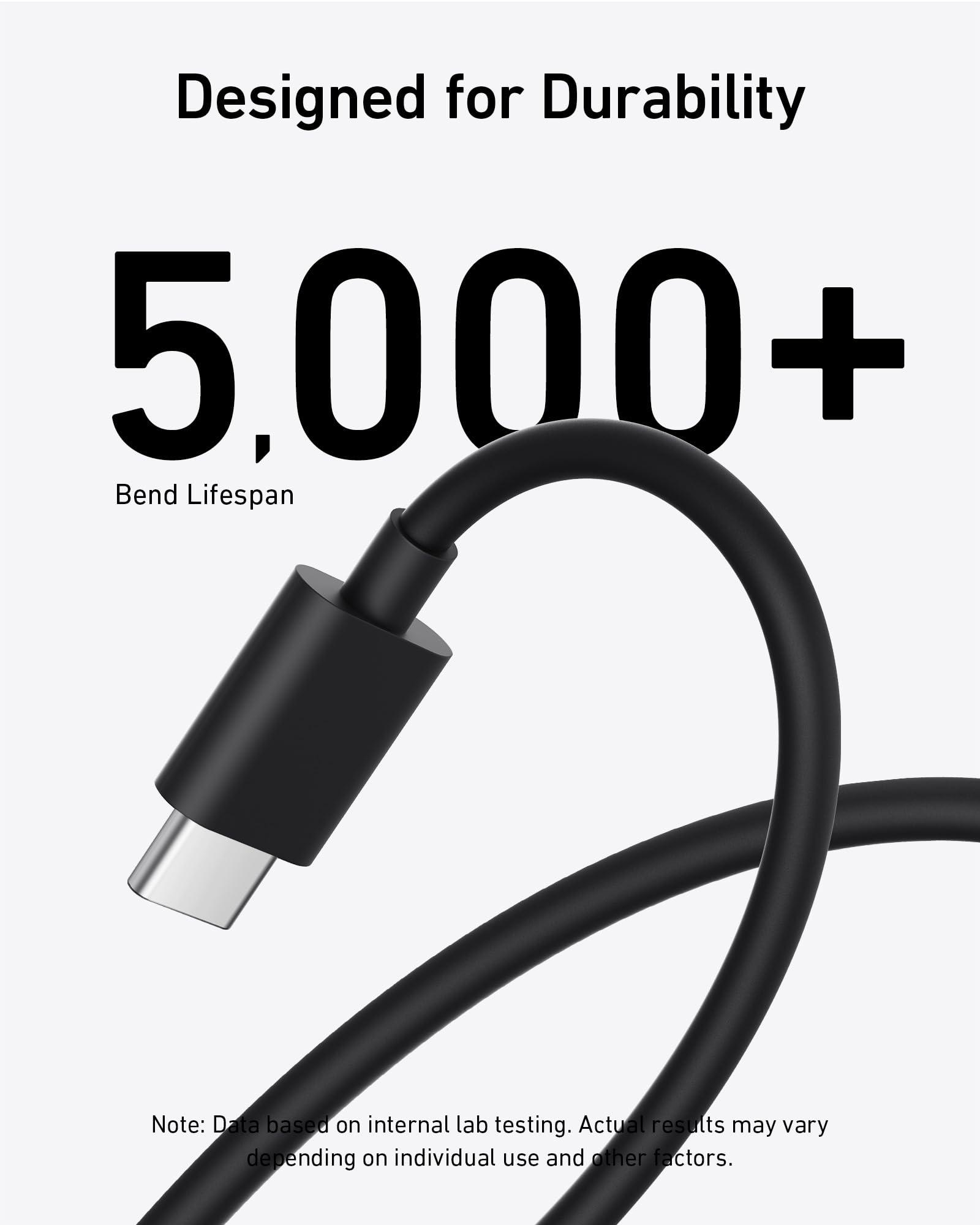 Anker 25W USB-C Super Fast Charger, Anker Charger (Non-Foldable) with USBC Cable, Supports PPS Fast Charging for Samsung Galaxy S23 Ultra/S23+/S23/S22/S21/S20/Note 20, & More 2Pack 5ft Cable Included - Image 6