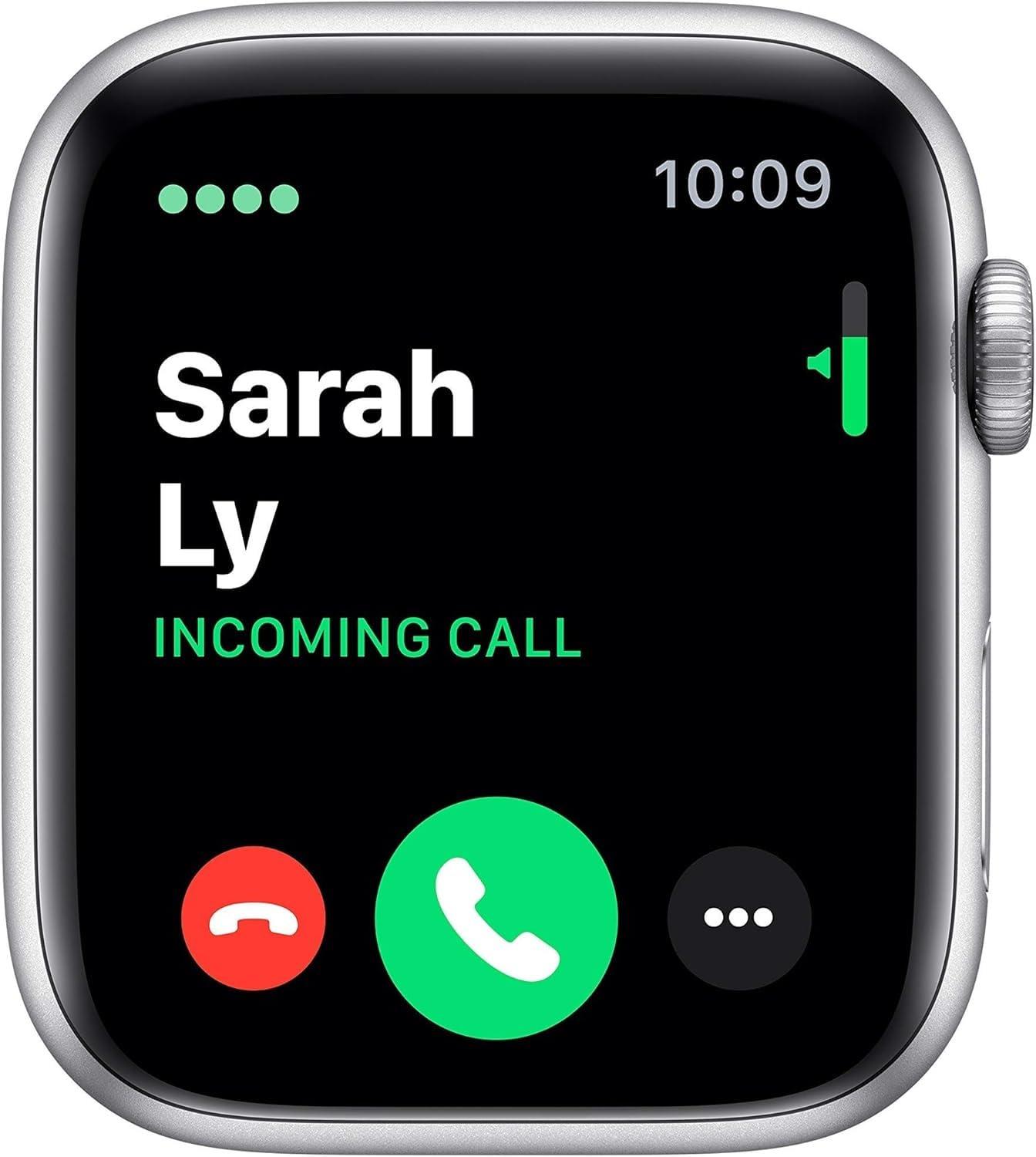 Apple Watch Series 8 [GPS, 41mm] - Starlight Aluminum Case with Starlight Sport Ban, M/L (Renewed) - Image 8