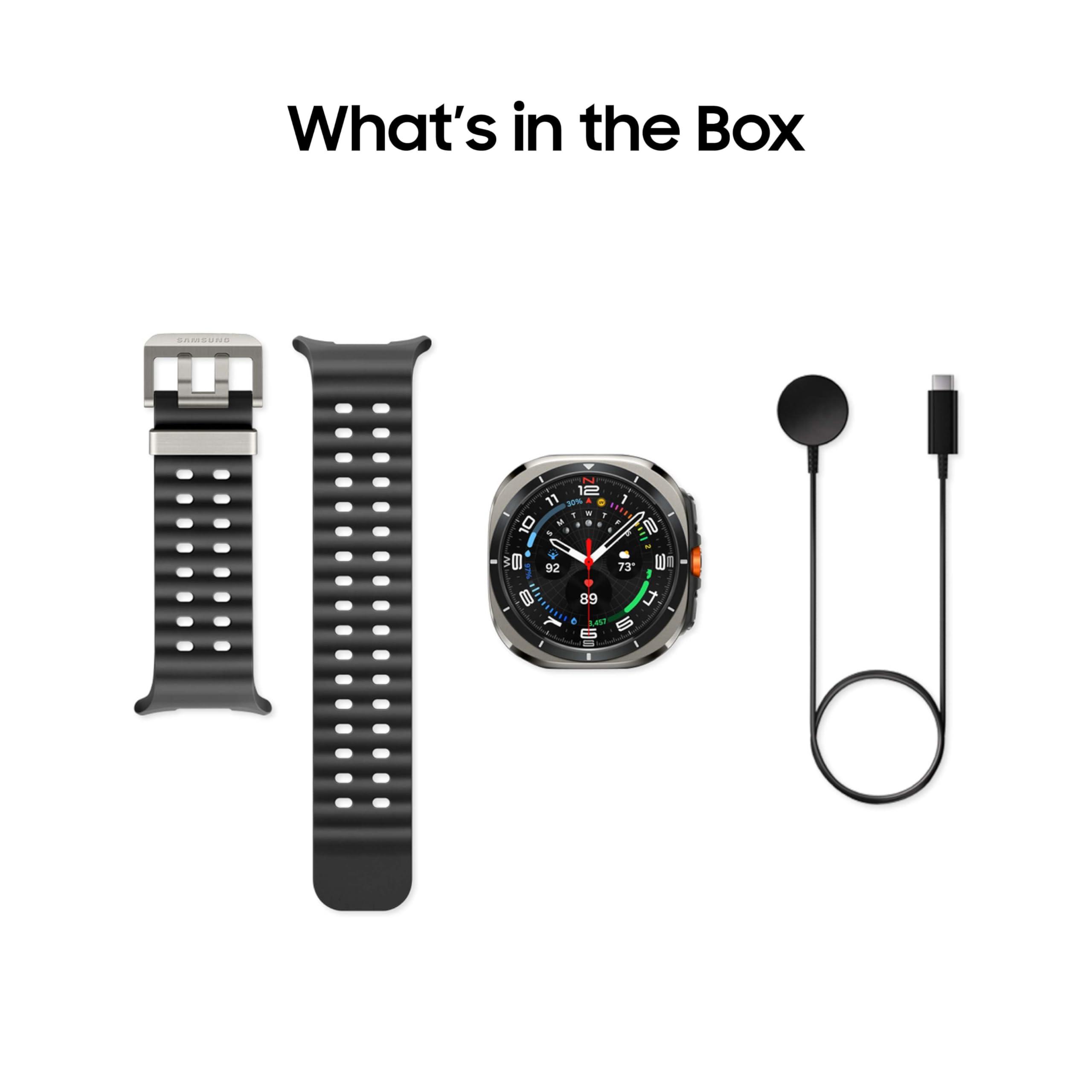 Samsung Galaxy Watch Ultra 47mm LTE AI Smartwatch w/Energy Score, Wellness Tips, Heart Rate Tracking, Sleep Monitor, Fitness Tracker, GPS, 2024,Titanium Silver [US Version, 1Yr Manufacturer Warranty] - Image 12