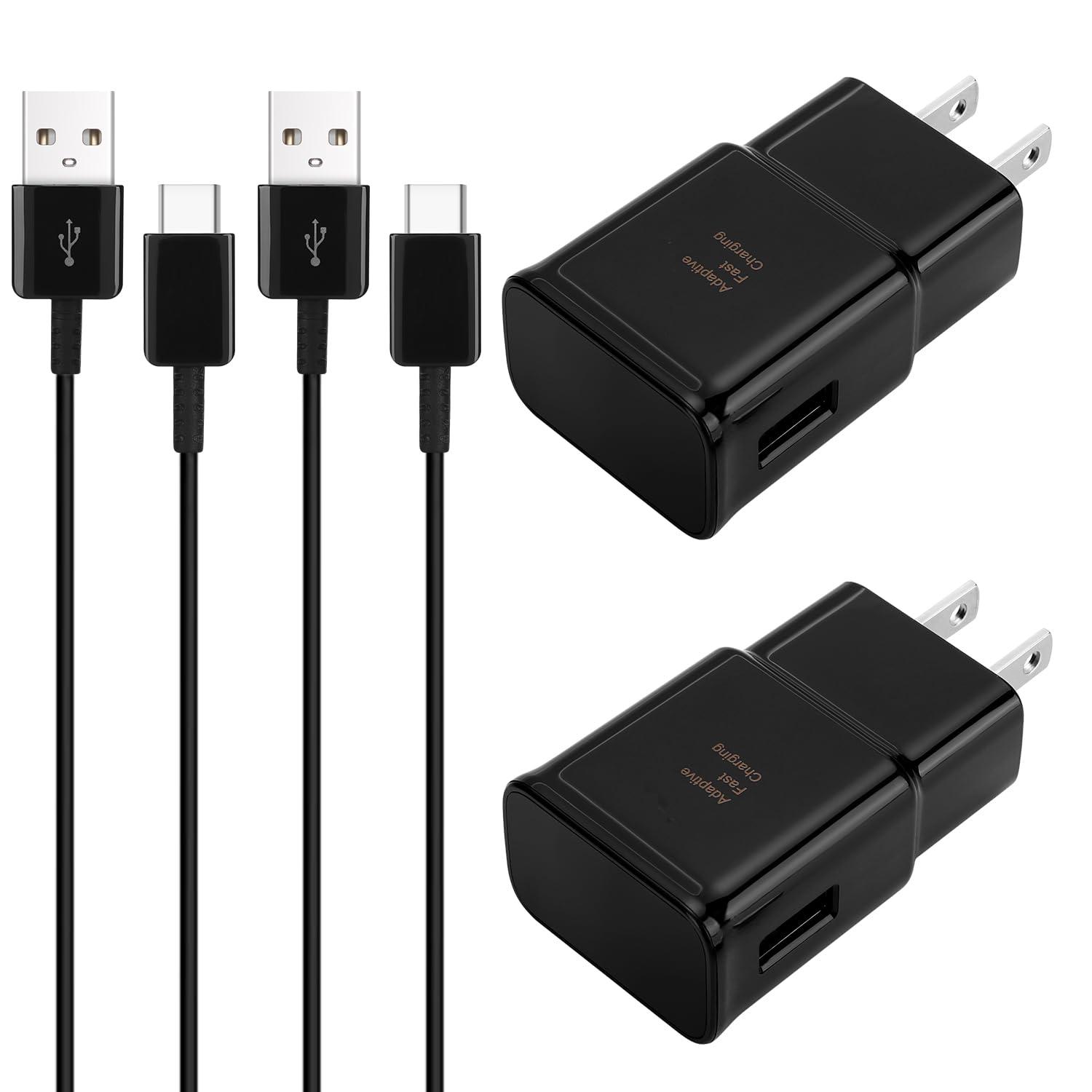 Phone Charger Android,Samsung Charger Fast Charging Cord Type C with USB C Charge Cable 6.6Ft for Samsung Galaxy S25/S24/S23/S22/S21/S20/S10/S10 Plus/S10E/S9/S8/S21Ultra/S22+/S22 Ultra/Note 8/9/10/20
