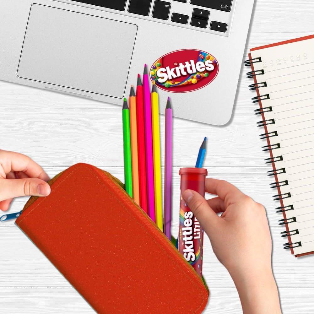 SKITTLES Littles Originals Rainbow Chewy Candy Bulk – 45.6 Oz, 24 Count Mega Tubes, Tiny Fruit-Flavored Candy Perfect for Parties, Holiday Celebrations, Gifts, Sharing at the Office - Image 6