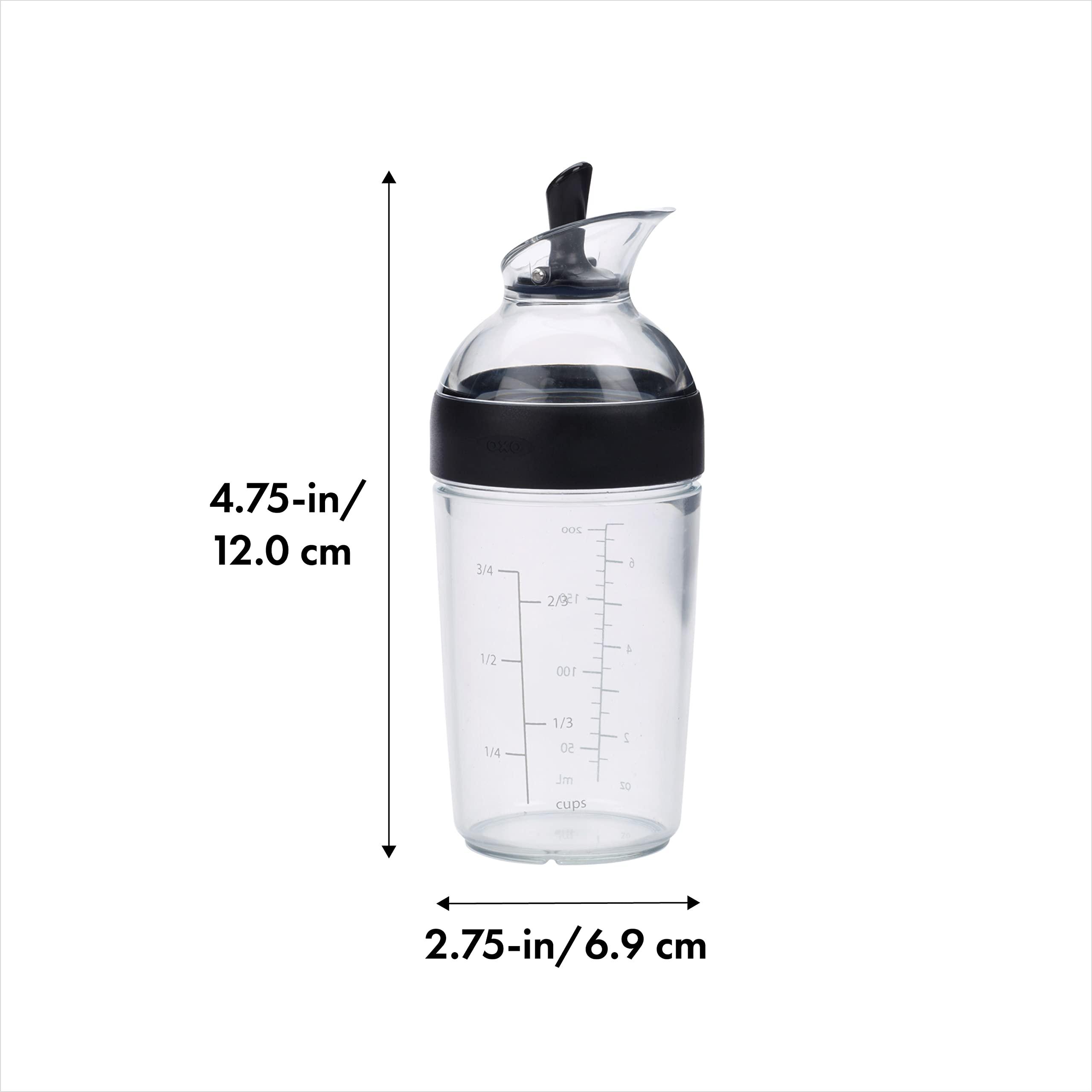 OXO Good Grips Little Salad Dressing Shaker - Black, Small - Image 3