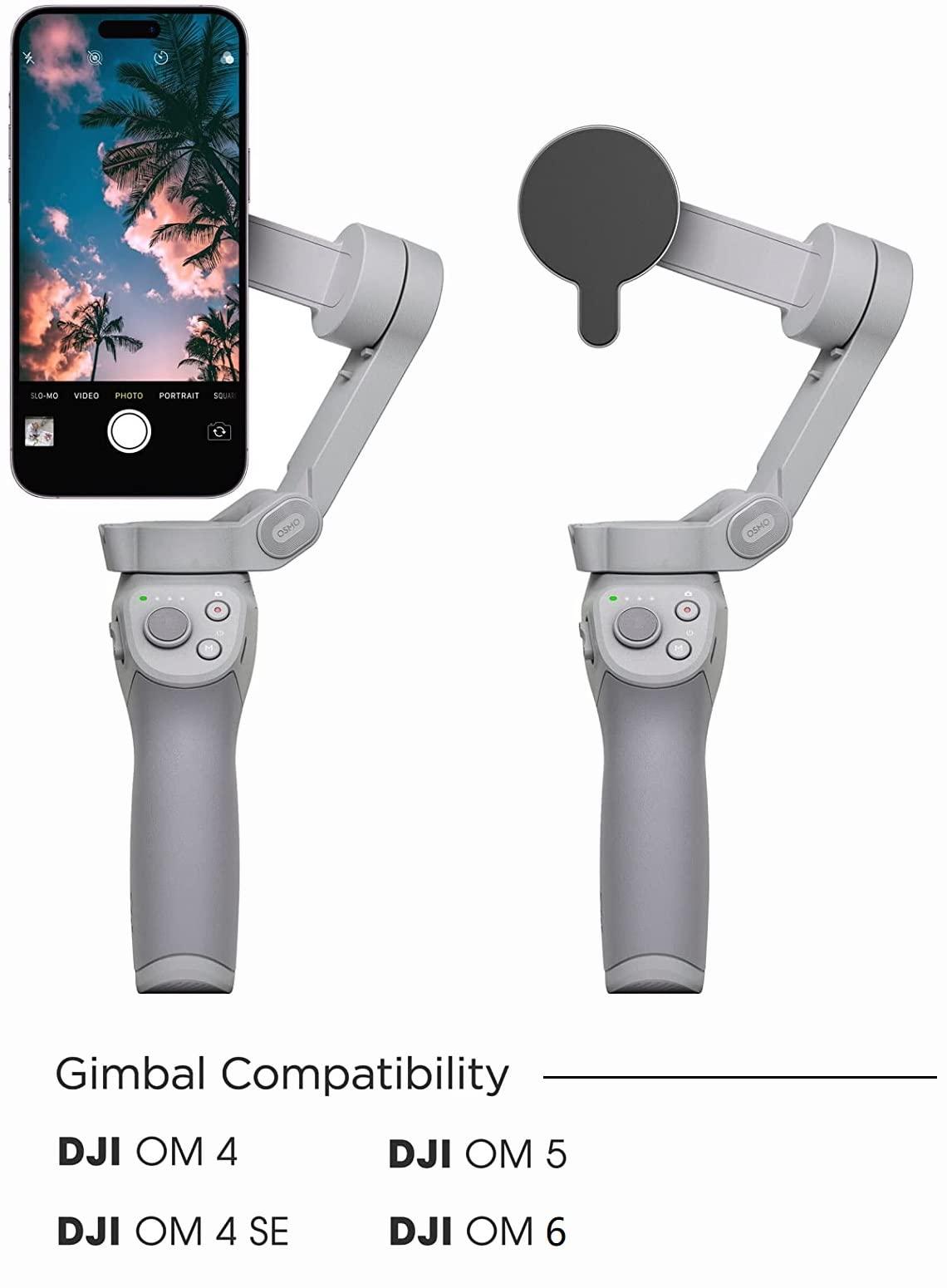 ENCASED Magnetic Adapter for DJI OM Smartphone Gimbal Stabilizer - Compatible with MagSafe (OM 4 / 4 SE, 5, 6) - Image 2