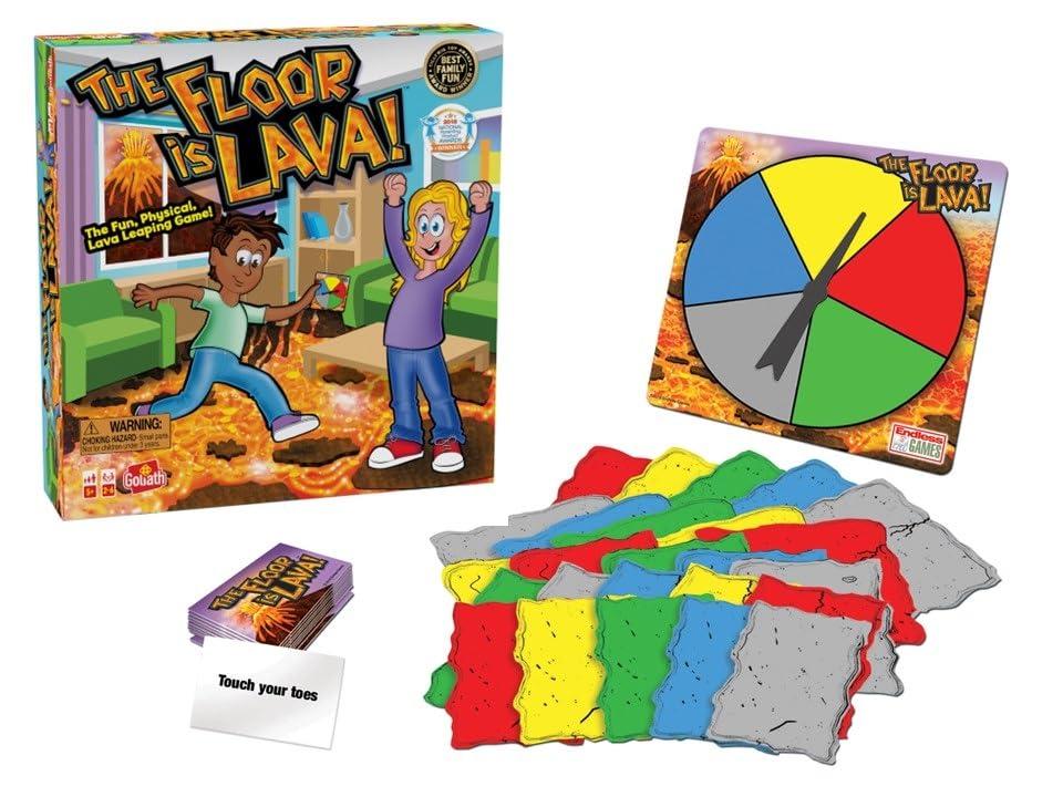 The Original The Floor is Lava! Game by Endless Games - Interactive Game For Kids And Adults - Promotes Physical Activity - Indoor And Outdoor Safe - Image 3