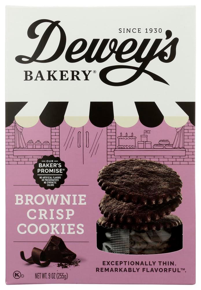 Dewey's Moravian, Brownie Crisp, 9 Ounce