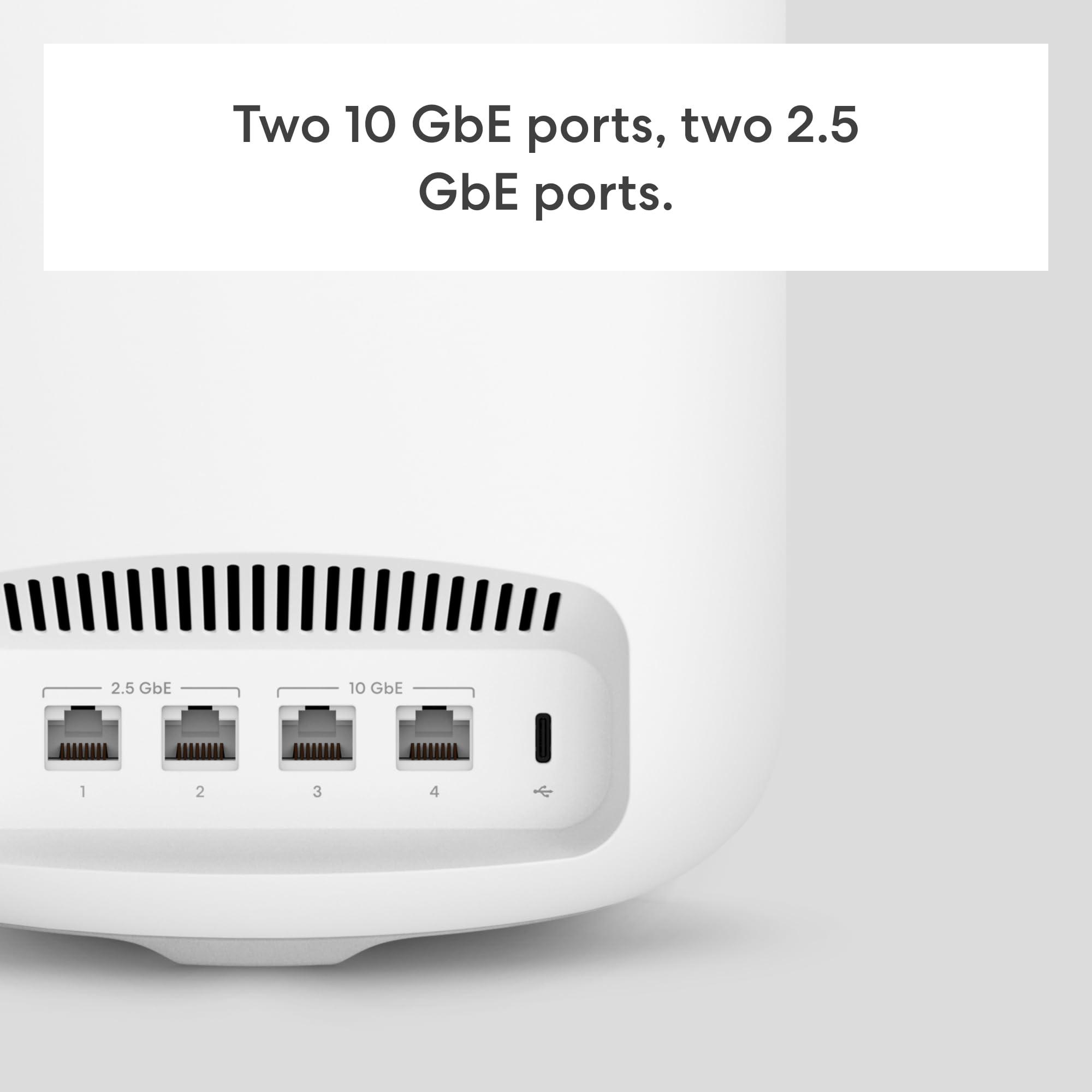 Amazon eero Max 7 mesh wifi system (newest model) - Supports internet plans up to 10 Gbps, Coverage up to 7,500 sq. ft., Connect 750+ devices, 3-pack - Image 3