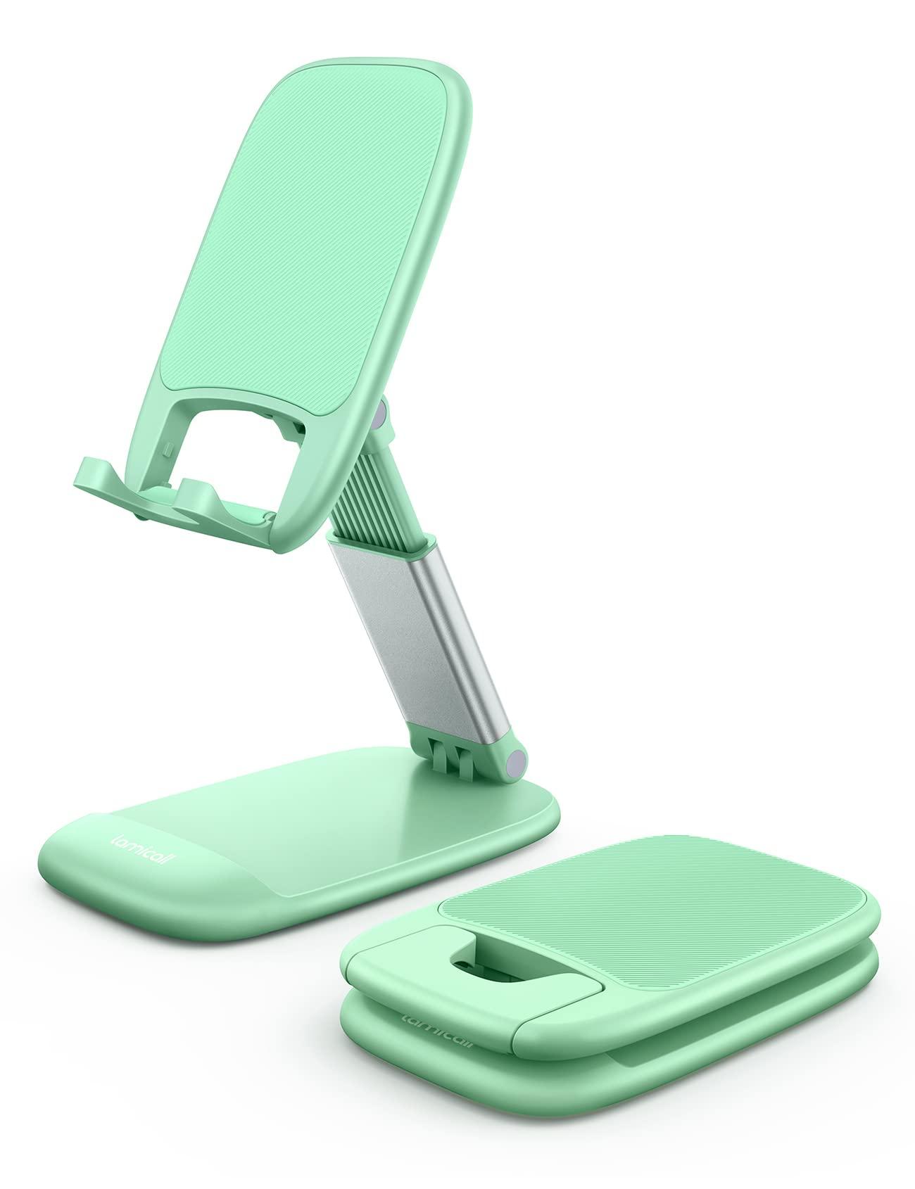 Lamicall Easter Basket Stuffers for Teens Girls Boys Cell Phone Stand, Light Green Cell Phone Holder for 4-8'' Smartphone, Easter Basket Essentials