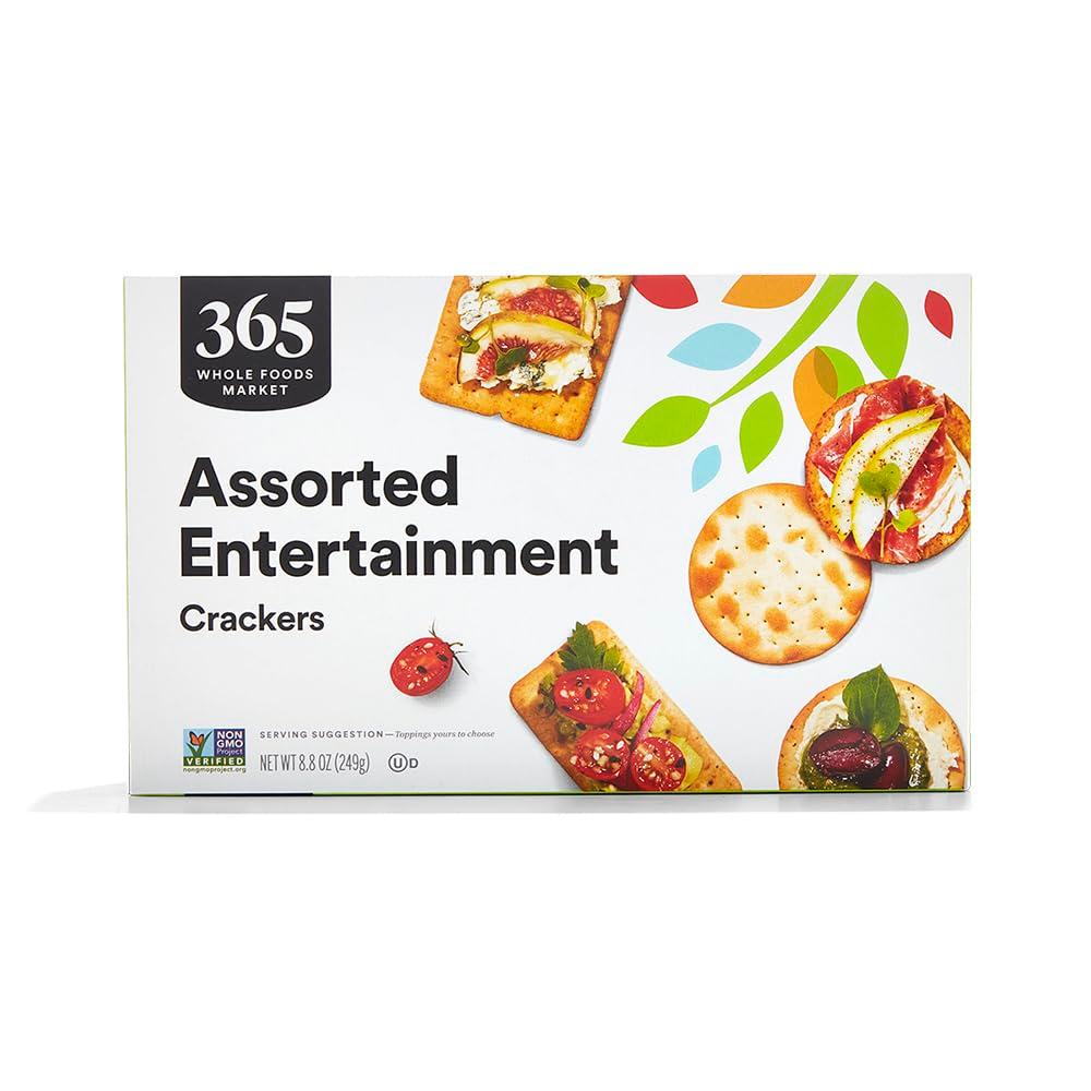 365 by Whole Foods Market, Assorted Entertaining Crackers, 8.8 OZ