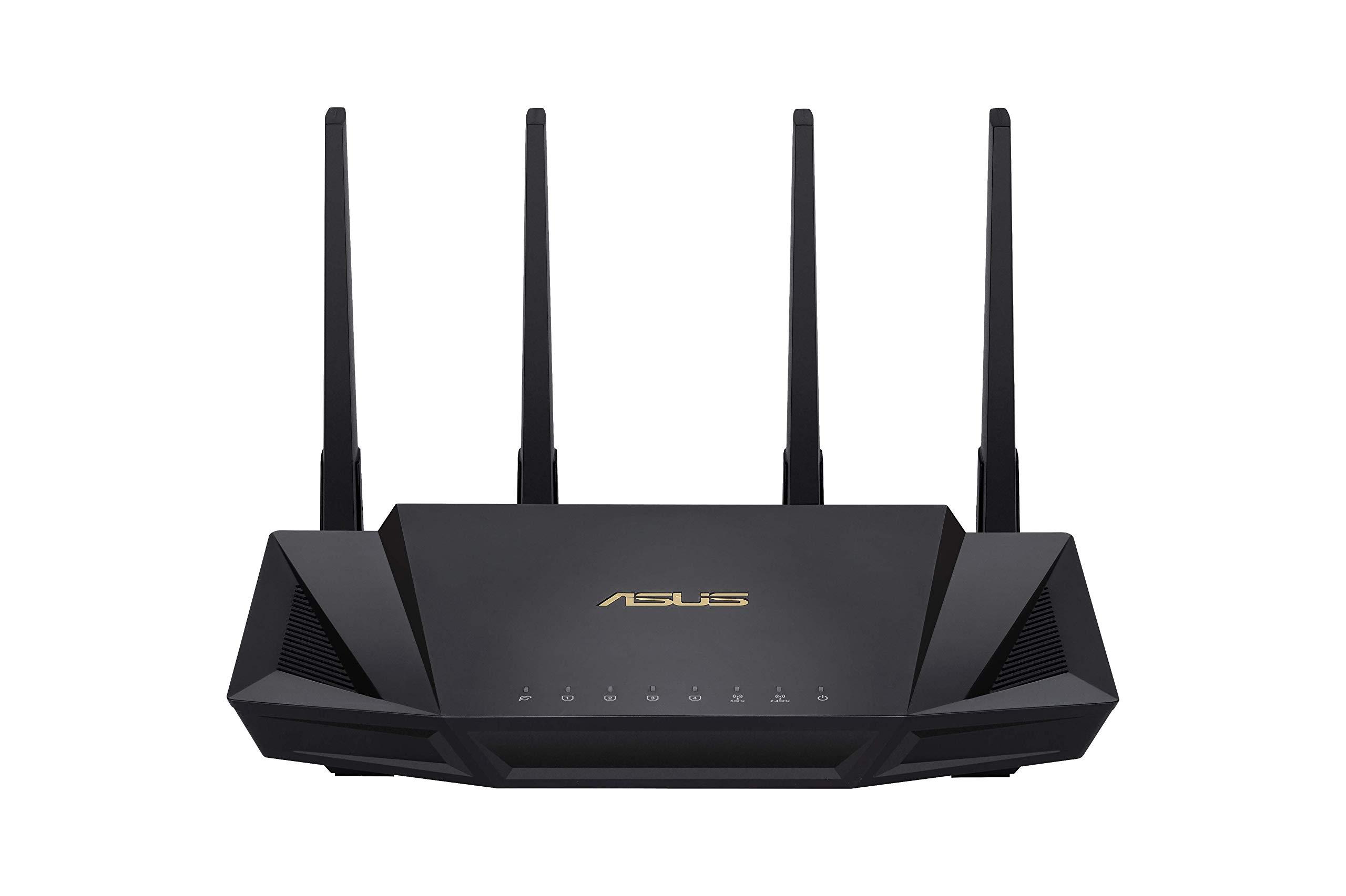 ASUS RT-AX3000 Ultra-Fast Dual Band Gigabit Wireless Router - Next Gen WiFi 6, Adaptive QoS, and AiProtection by Trend Micro | 1x WAN, 4x 1G LAN, 1x USB 3.0 - AiMesh Compatible - Image 8