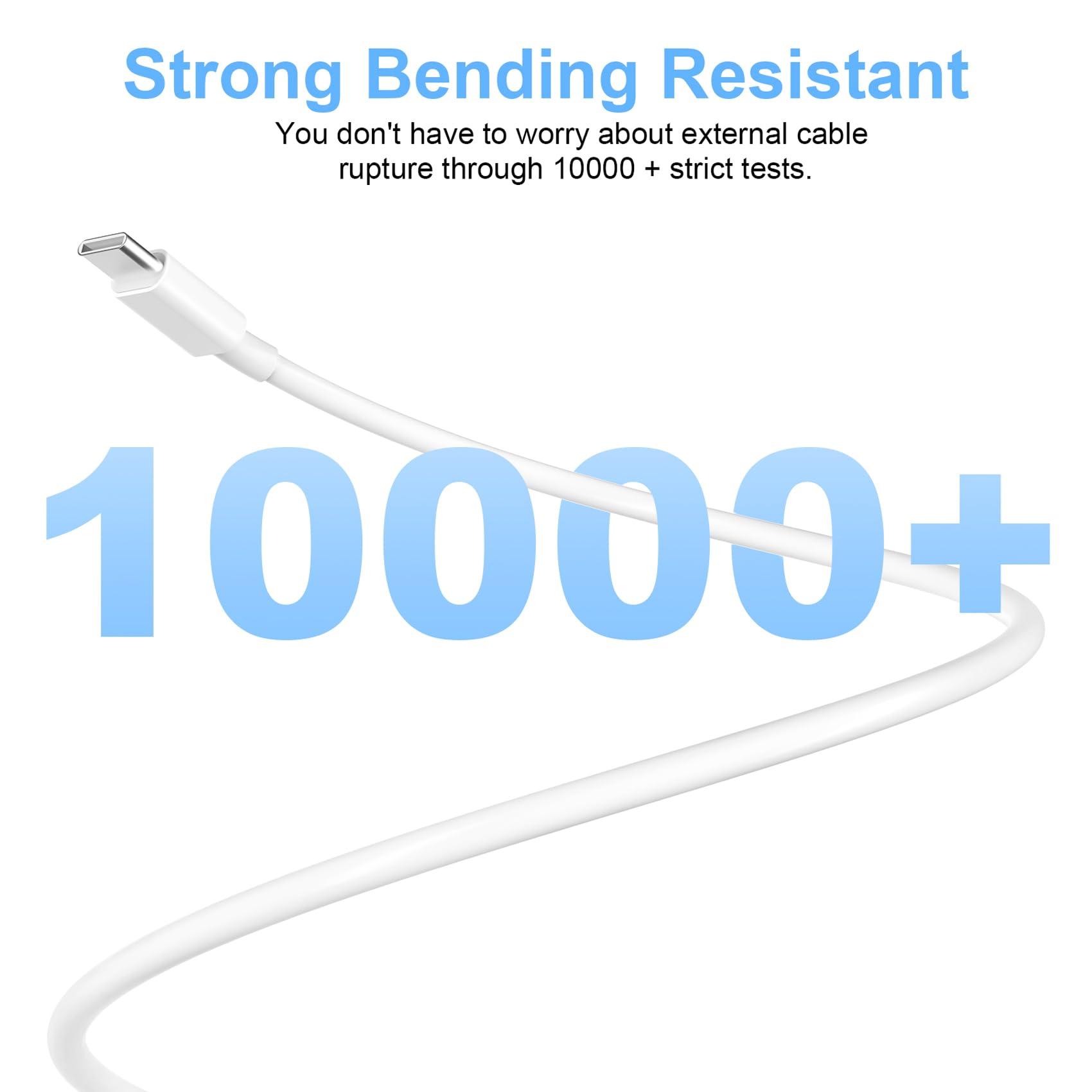 2Pack for Apple USB C to USB C Charging Cable 3ft 60W,Type C to Type C Fast Charger Cord,for iPhone 15/16,Pro/Plus/ProMax,for MacBook Pro/Air,for iPad Air 4/5,Mini 6/Pro12.9/11in - Image 7